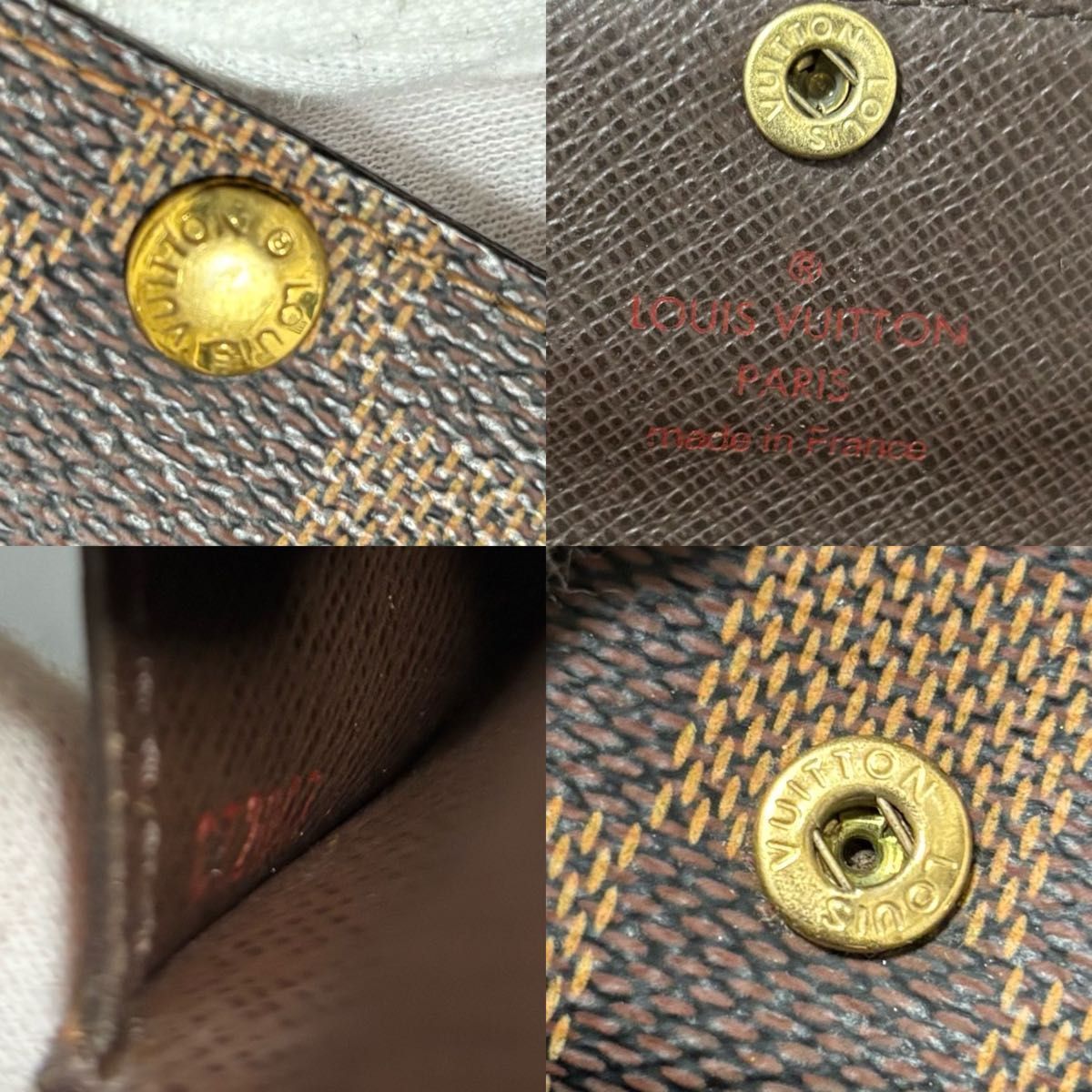 s63 ラドロー ダミエ エベヌ ルイ ヴィトン 小銭入れ コインケース