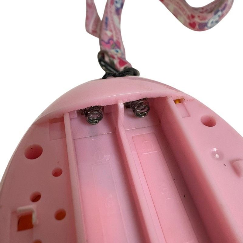 現状品】たまごっちID ピンク 通電起動可能 傷・破損あり ストラップ付