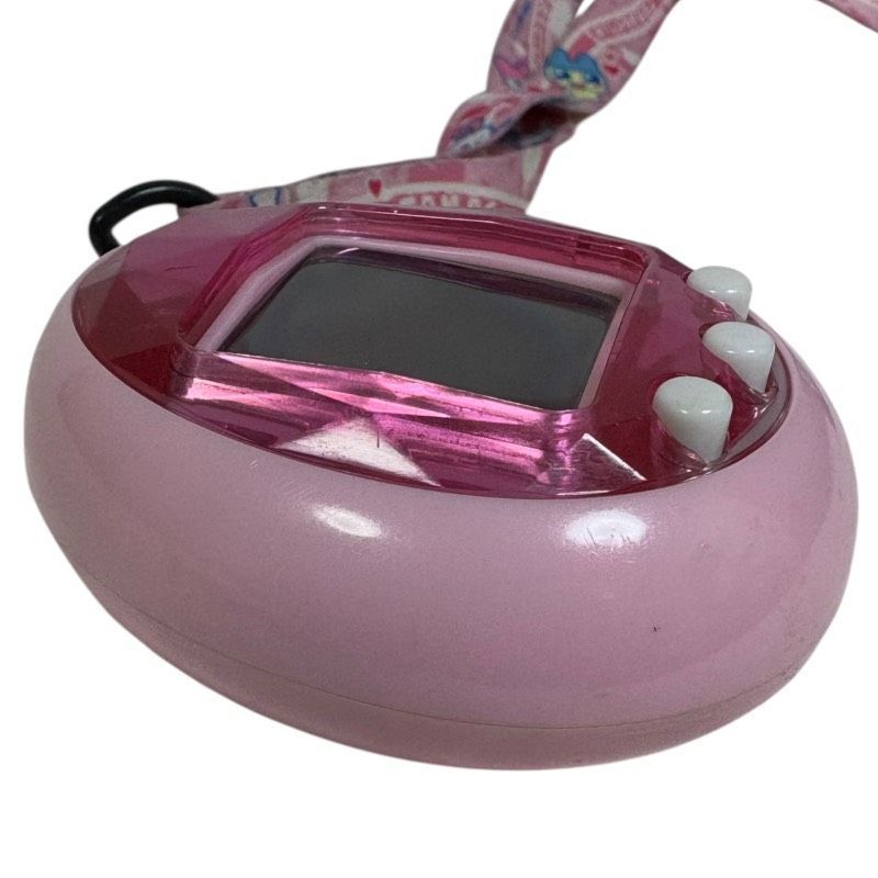 現状品】たまごっちID ピンク 通電起動可能 傷・破損あり ストラップ付