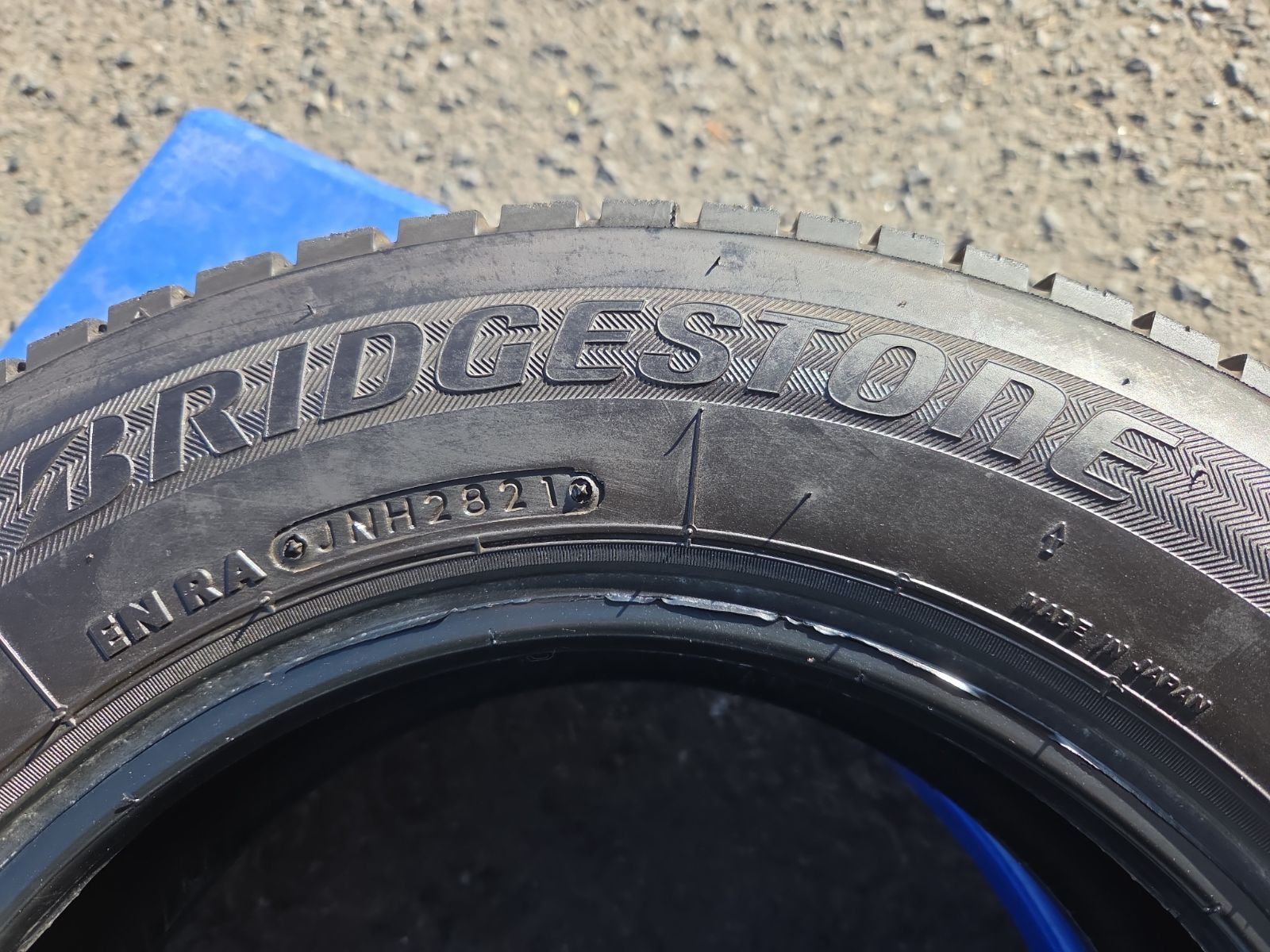  !! 145 80 R 12 ブリヂストン スタッドレス4本 21製 トラック パンクチェック済み 12インチ以下 スタッドレス