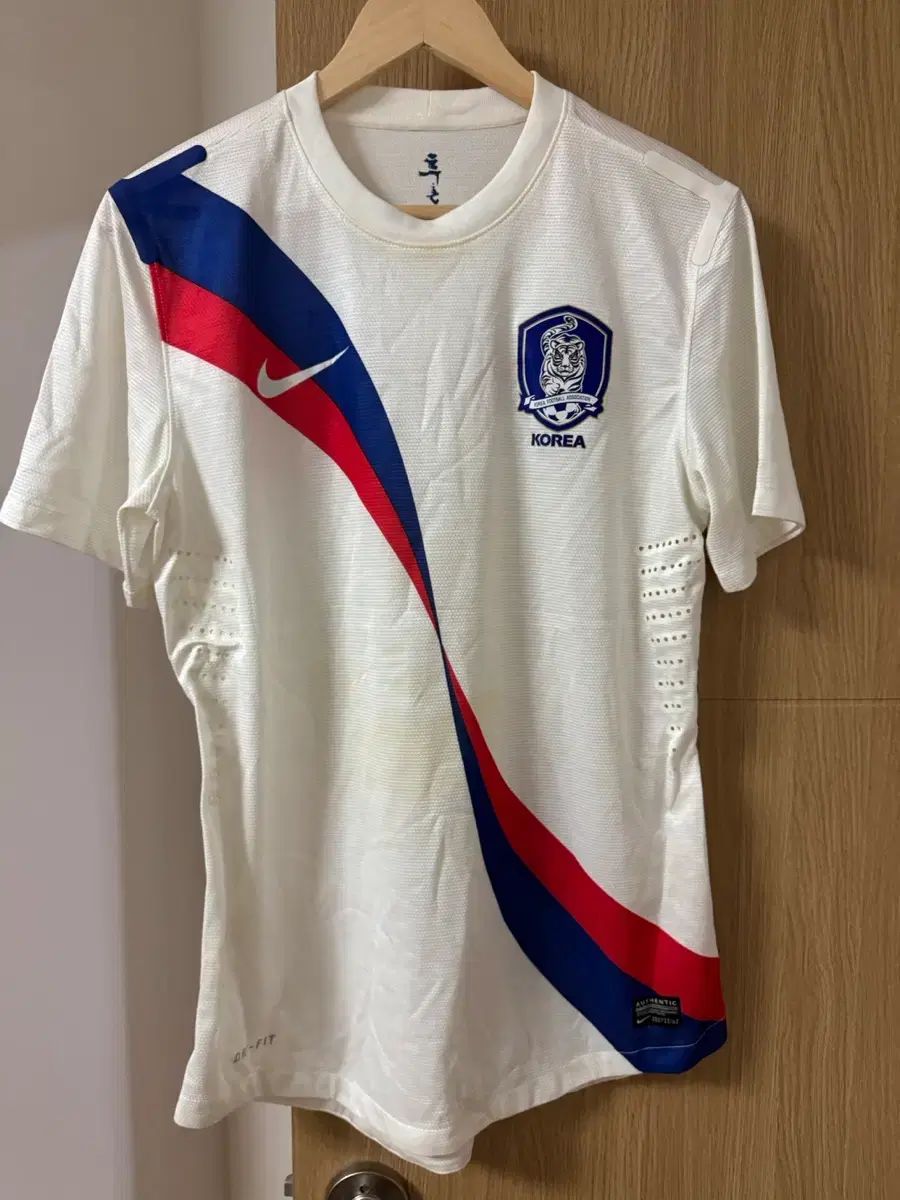 韓国国家代表 12-13 支給品 アウェー ノンマーキング シャツ