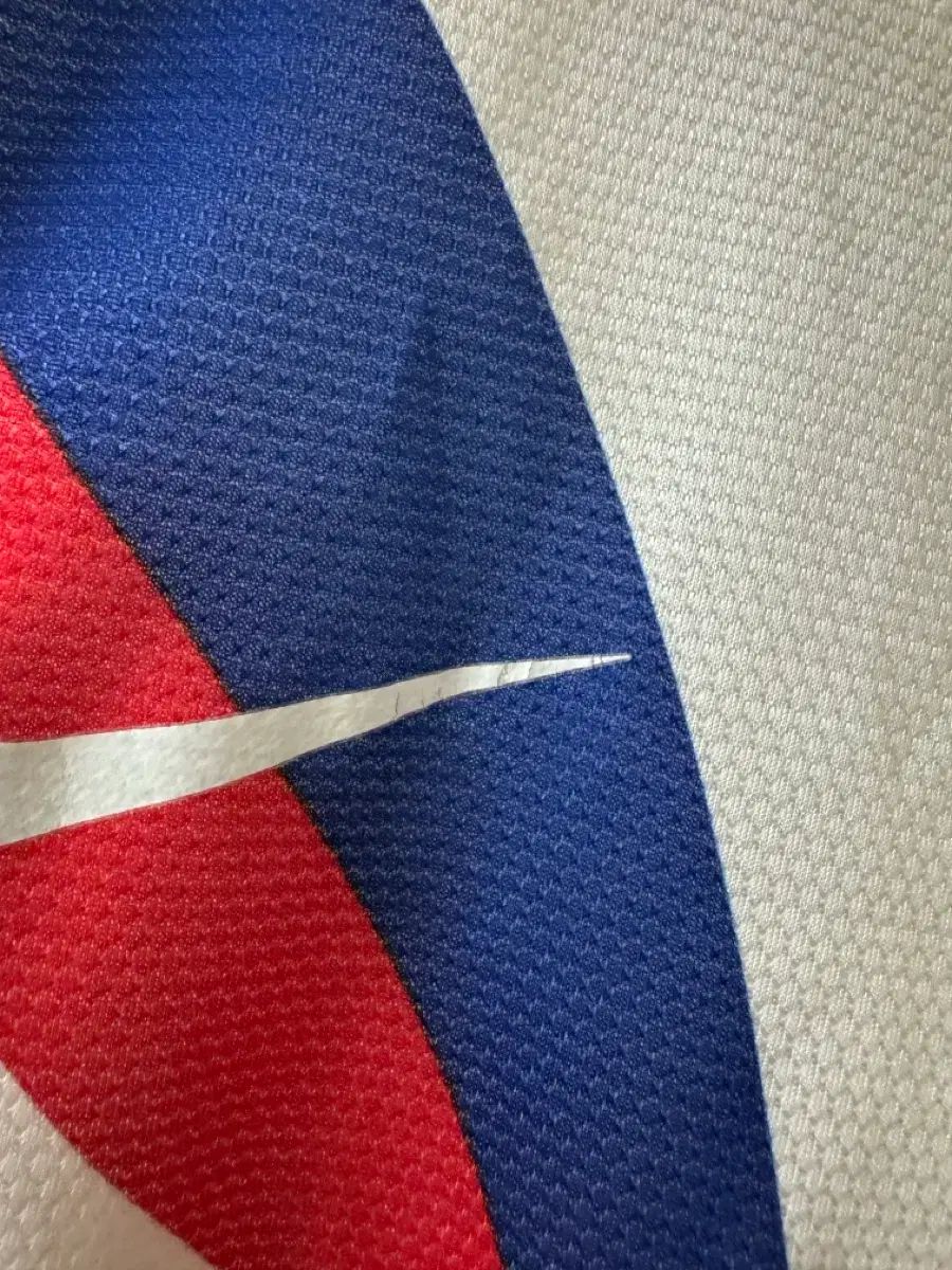 韓国国家代表 12-13 支給品 アウェー ノンマーキング シャツ