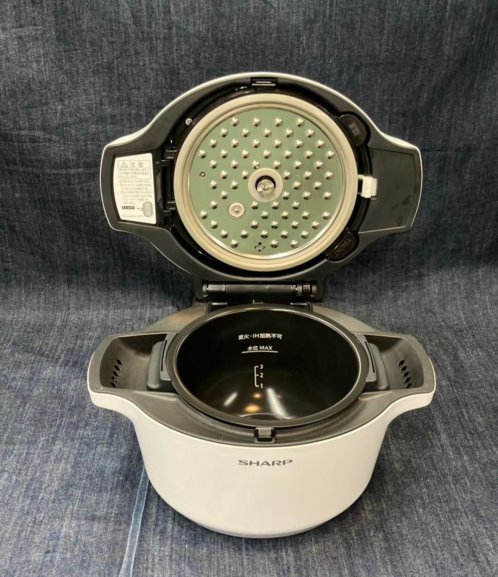 小売 シャープ HEALSiO ヘルシオ ホットクック 1.6L 水なし自動