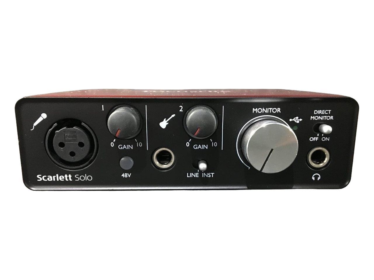 1円出品～】Scarlett Focusrite オーディオインターフェイス 2i2(gen3