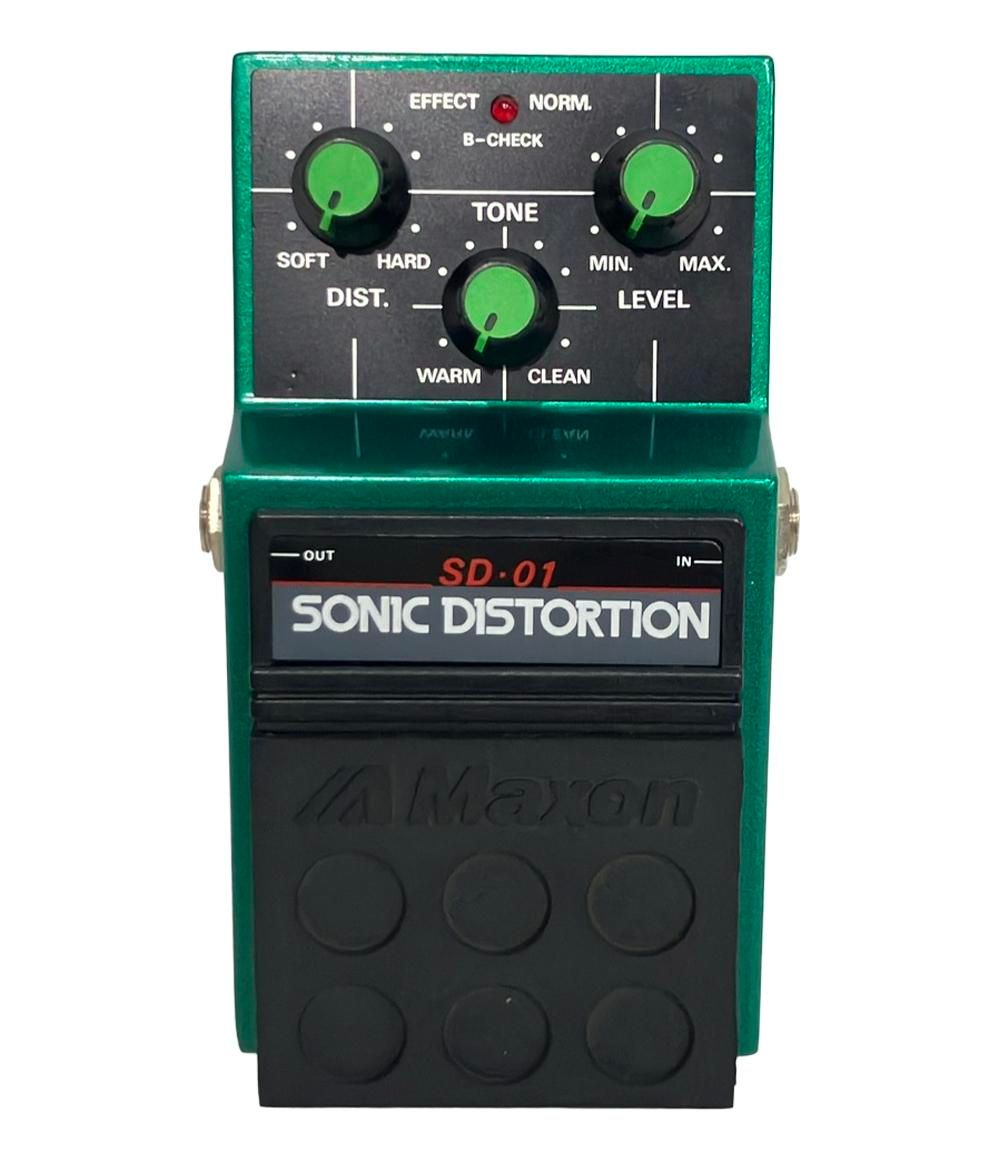 マクソン エフェクター SD-1 SONIC DISTORTION Maxon - メルカリ