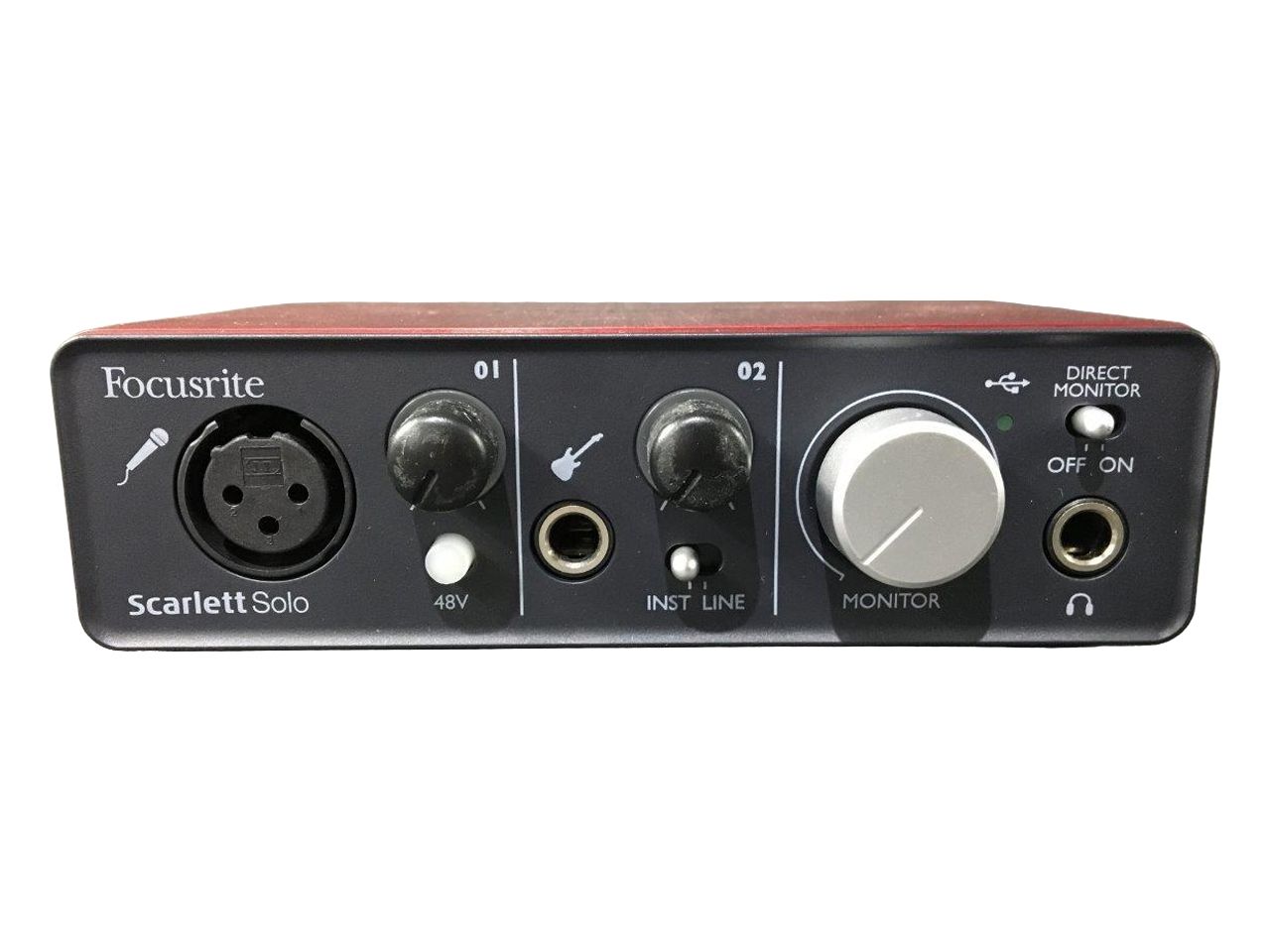 Focusrite Scarlett Solo オーディオインターフェイス 【公式通販】