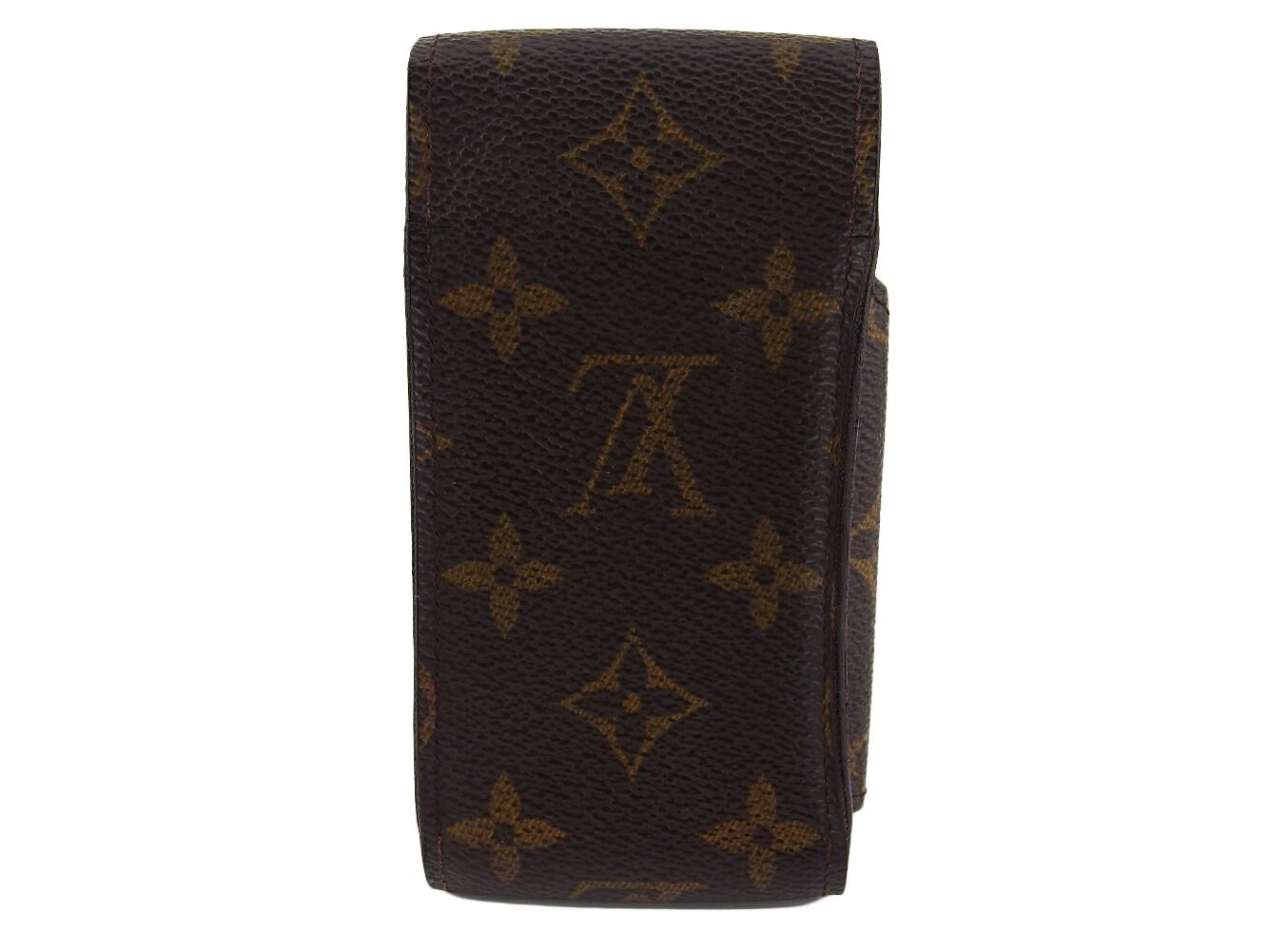 最大30％OFF ルイ ヴィトン LOUIS VUITTON シガレットケース モノグラム エテュイシガレット ブラウン ベージュ レディース
