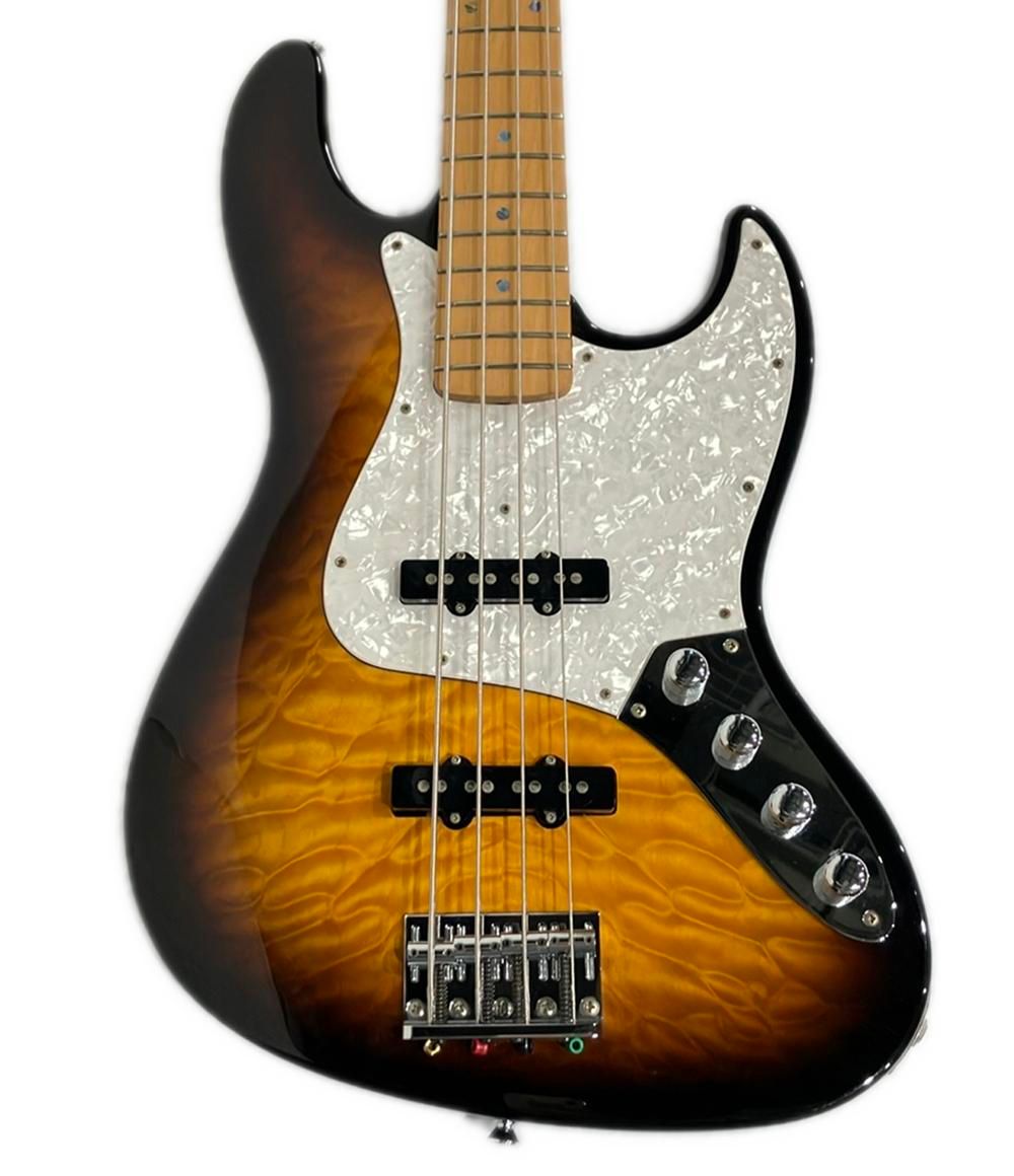 ジャズベースタイプ エドワーズ エレキベース E T 115 BZ 2 TS EDWARDS エレキギター 電源供給