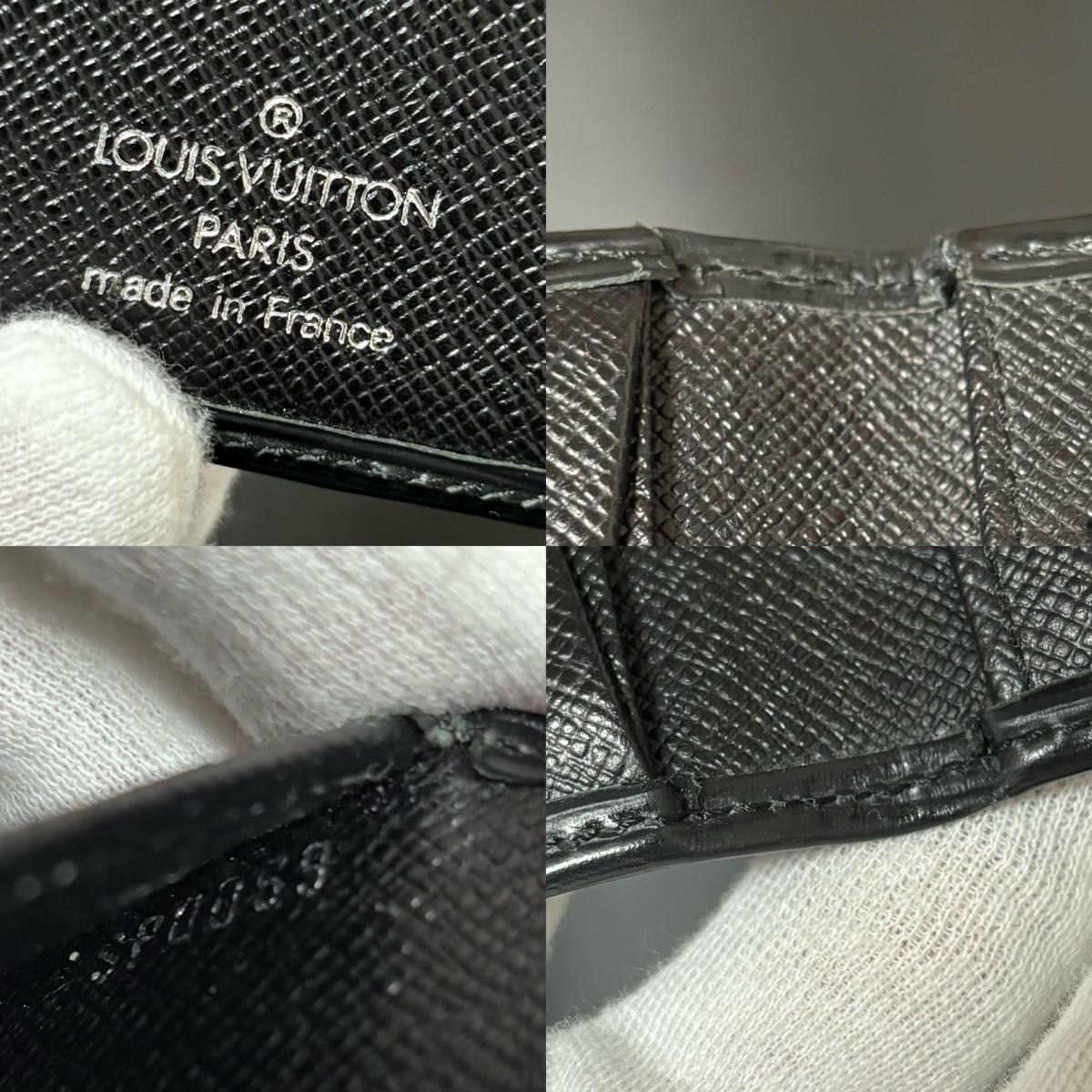 s61 オーガナイザー ドゥ ポッシュ エピ ノワール 名刺入れ カード