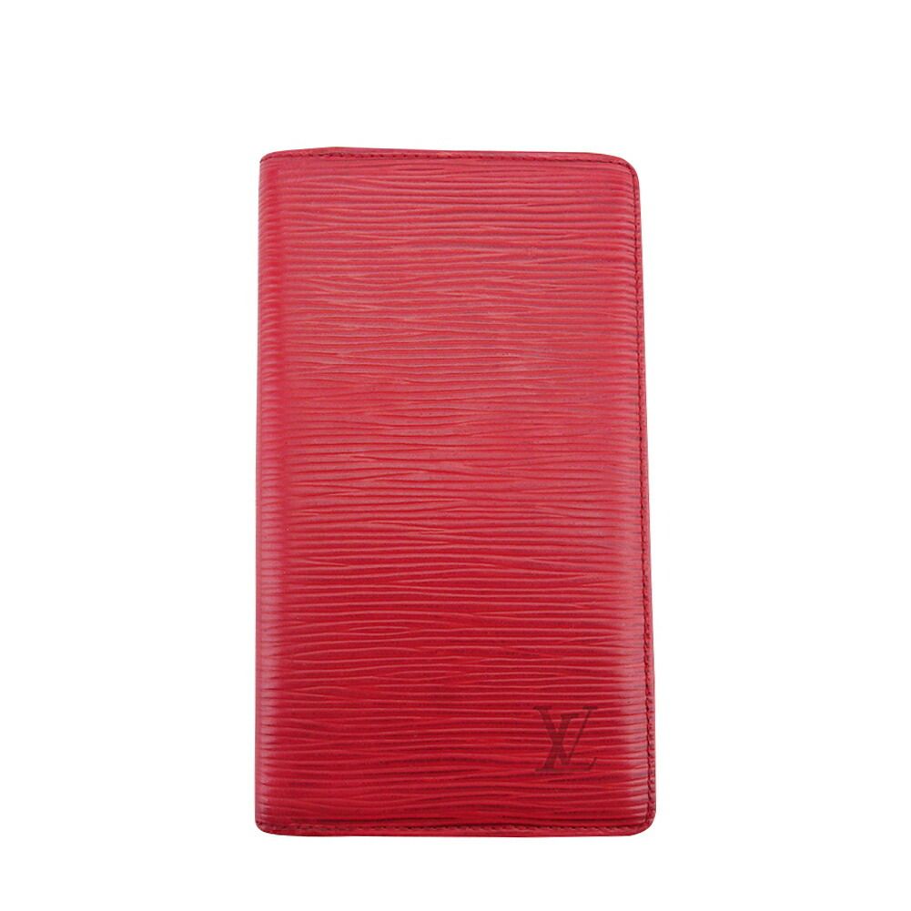 【最大30％OFF】ルイ・ヴィトン LOUIS VUITTON 手帳カバー エピ アジェンダポッシュ レッド レディース 中古
