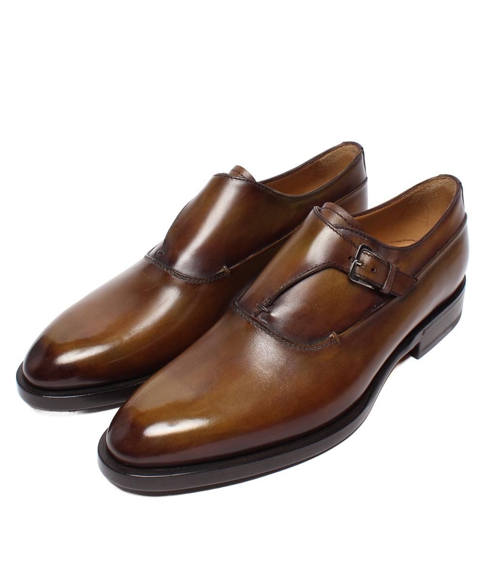 ベルルッティ シングルモンクストラップシューズ ビジネスシューズ ドレスシューズ シングルモンク メンズ SIZE 6 1 2 26 cm Berluti