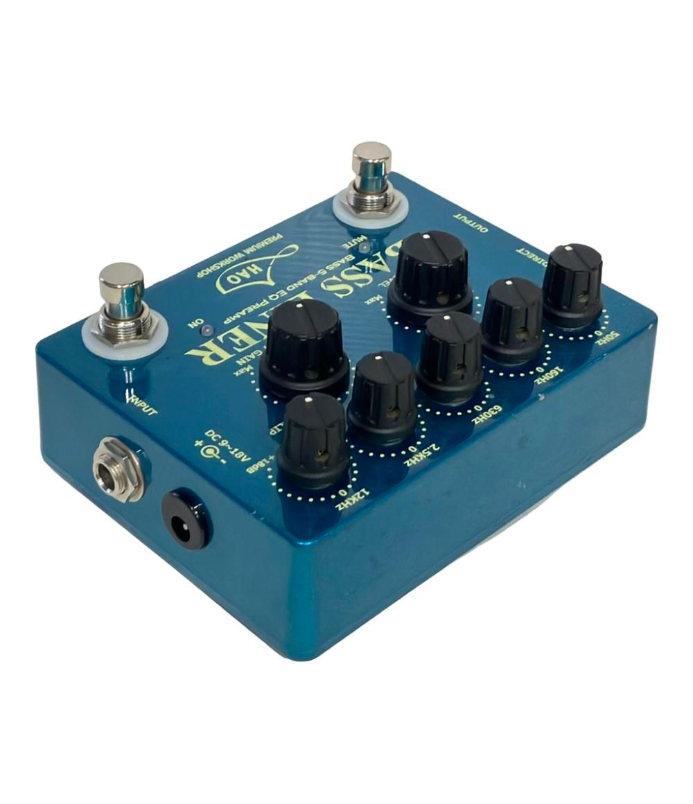 【動作OK】日本製 HAO BASS LINER ベース用 プリアンプ 5EQ HAO / BASS LINER［限定色］ベース用プリアンプ 動作OK日本製 HAO BASS