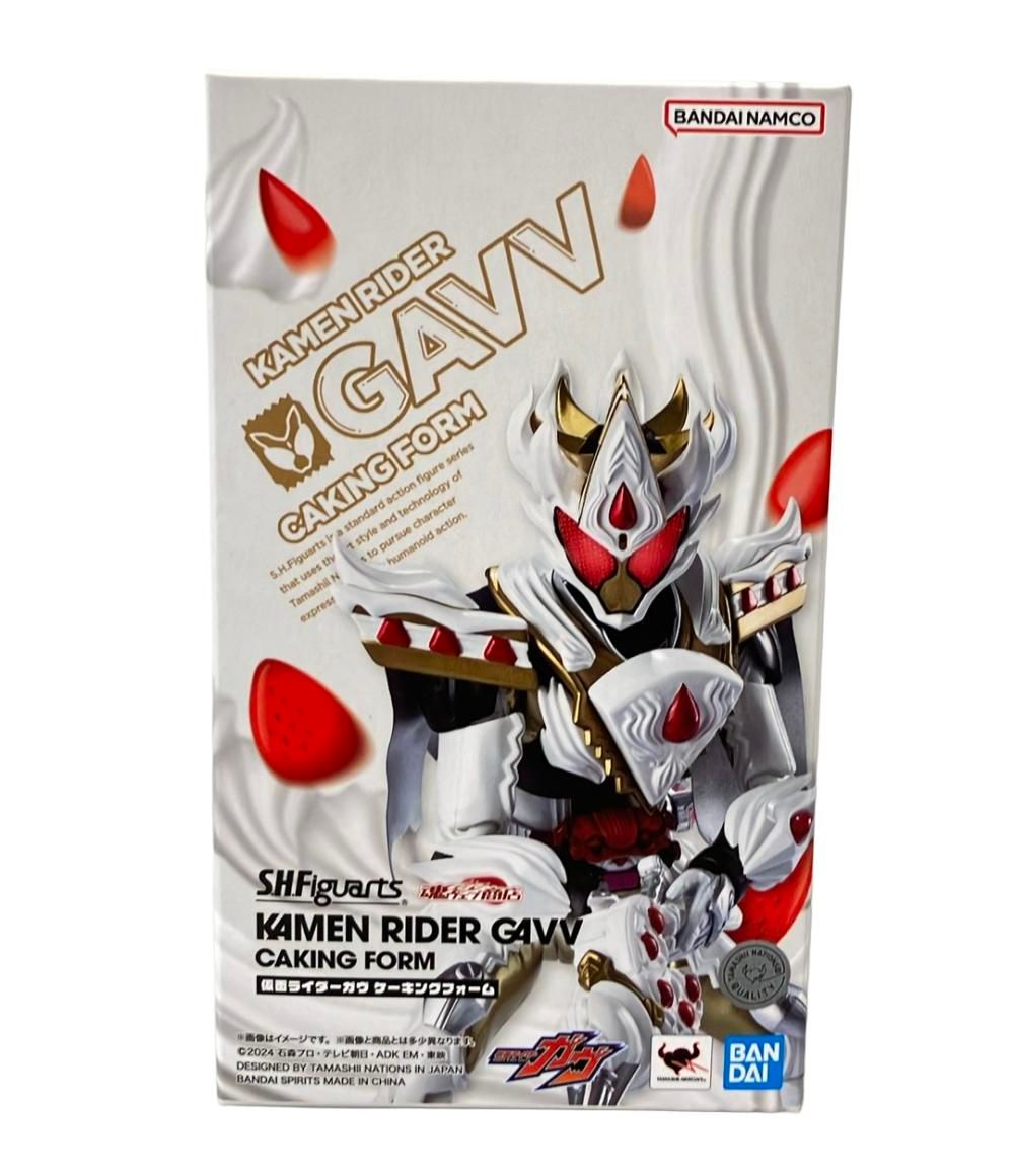 仮面ライダーガヴ 美品 仮面ライダーガウ 仮面ライダー BANDAI ポッピングミフォーム | ガヴ ケーキングフォーム 公式通販 アーツ S.H.フィギュアーツ チョコドン ガヴ」のライダー「仮面ライダーヴァレン ポッピングミフォーム(初回生産 メルカリ