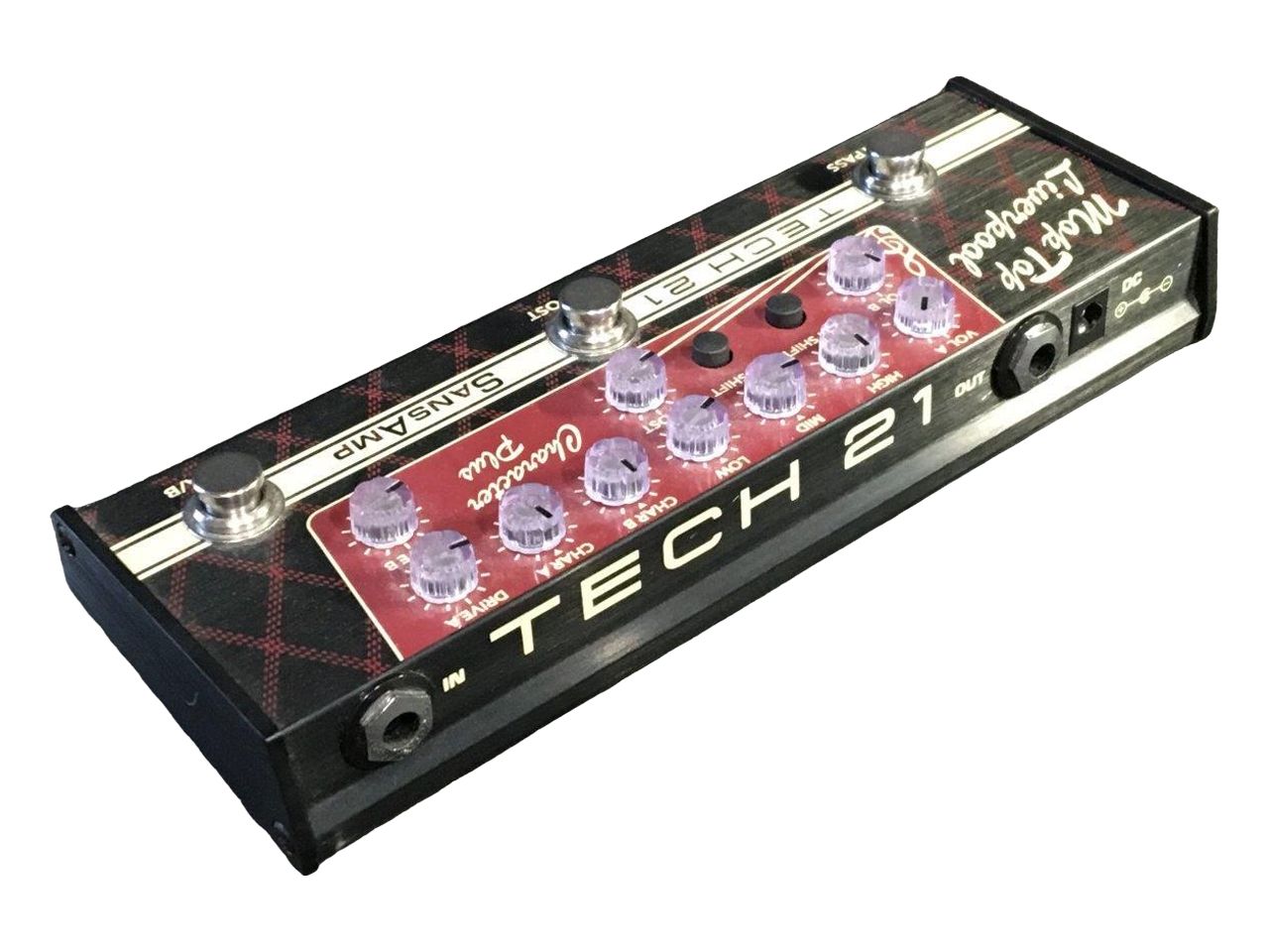 テック21 エフェクター SANSAMP CHRACTER PLUS Mop Top LiverPool TECH