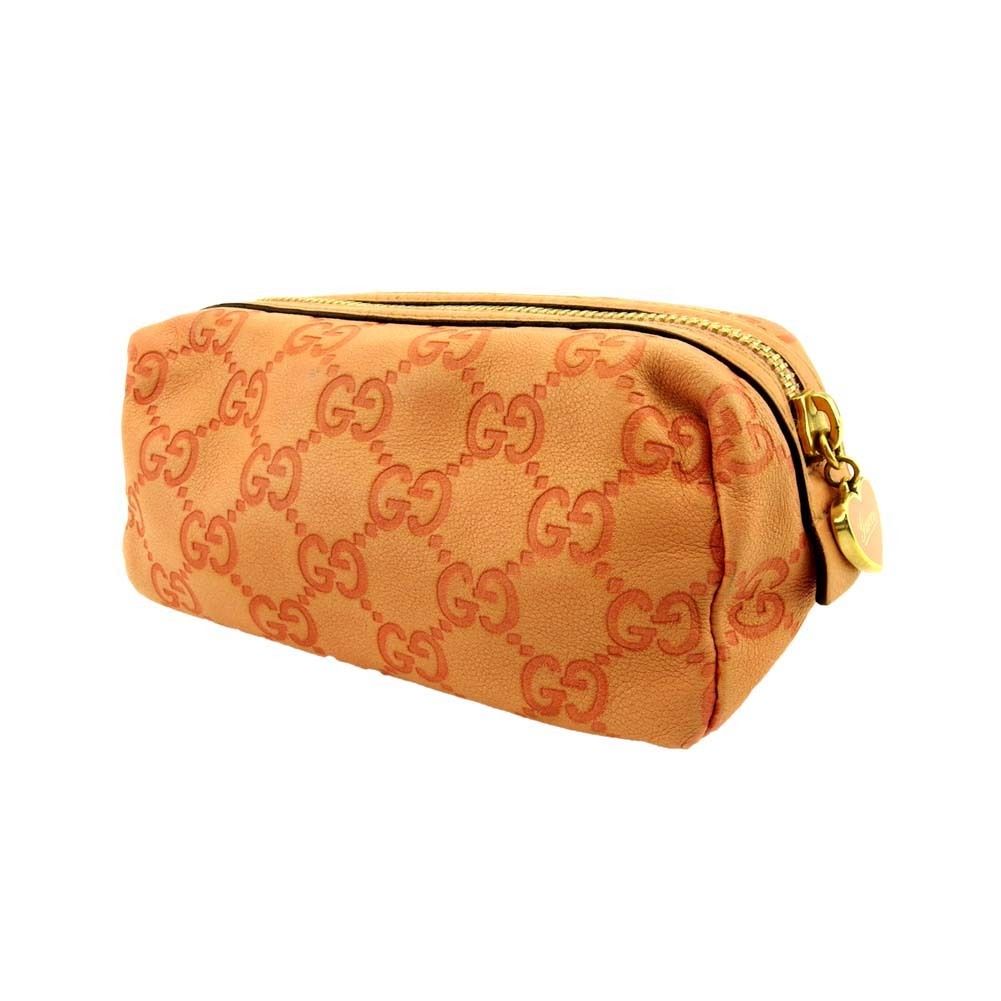 最大30％OFF☆年越しセール】グッチ GUCCI ポーチ グッチシマ ピンク