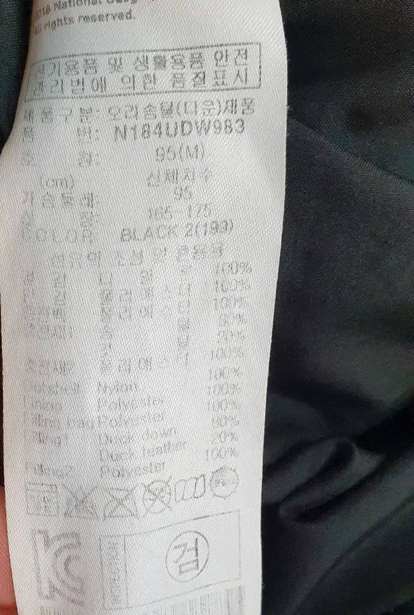 週末特価 National Geographic ロングダウンジャケット 95 (m) 身長 165-175 (ユニセックス)