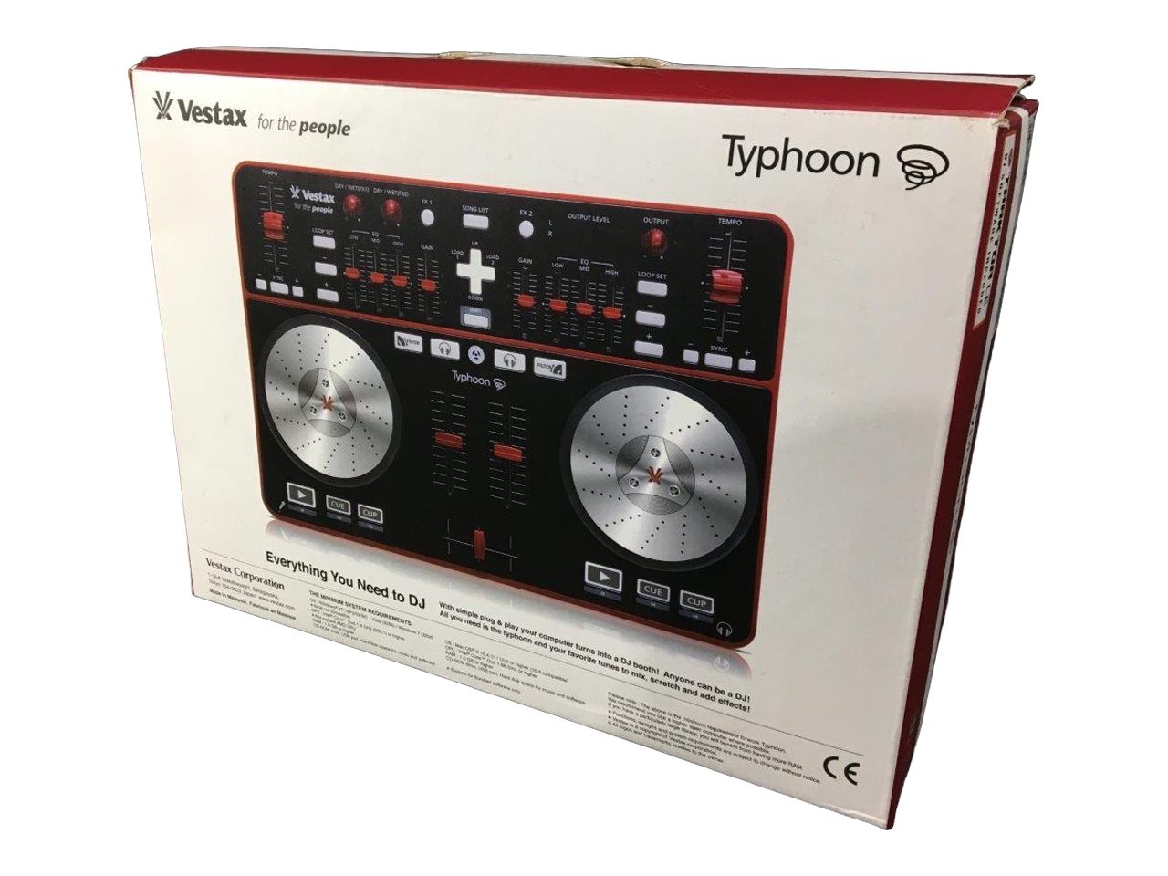 べスタックス DJコントローラー Typhoon Vestax - メルカリ
