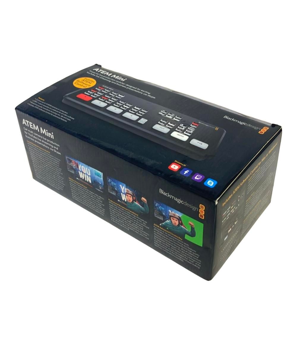 ⭐︎ ATEM Mini Blackmagic Design 新品未開封 ブラックマジックデザイン ビデオスイッチャー ATEM Mini BlackMagic