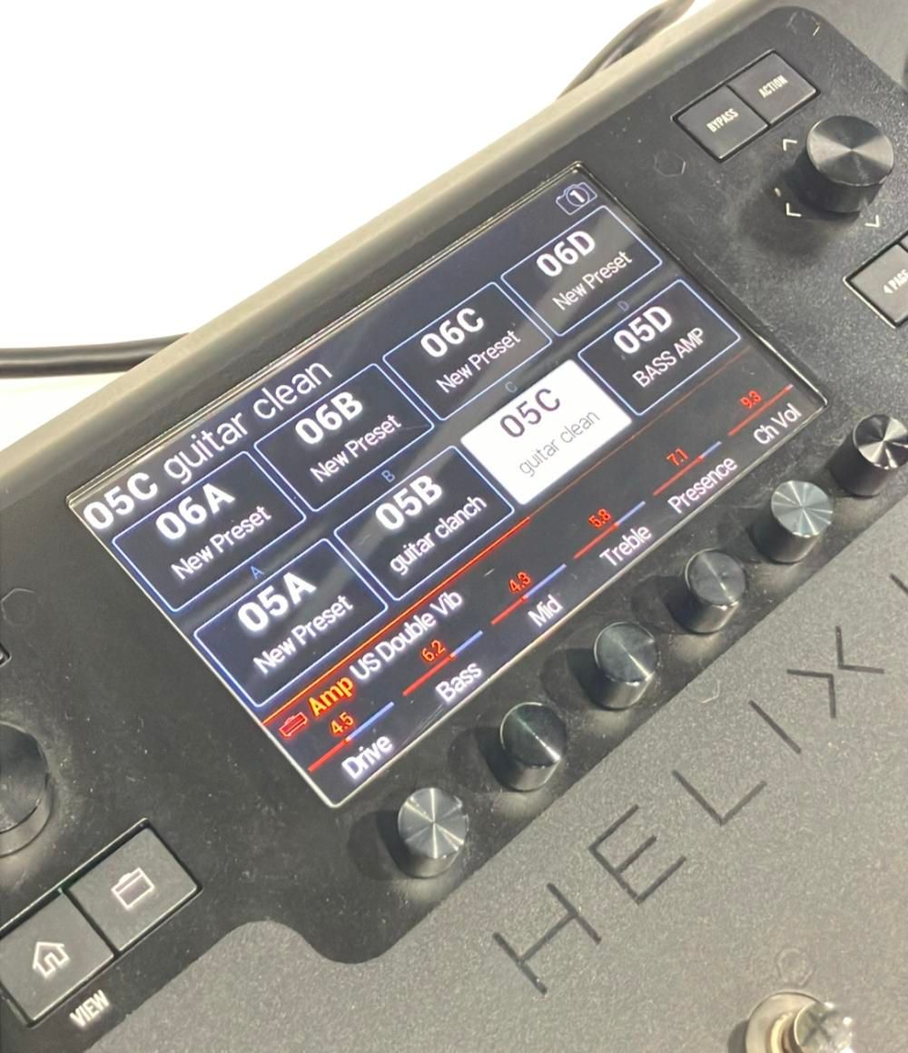 Line6 HELIX LT マルチエフェクター 箱あり　中古品 中古美品】Helix LT Line6 マルチエフェクター】LINE6 HELIX LTお試し