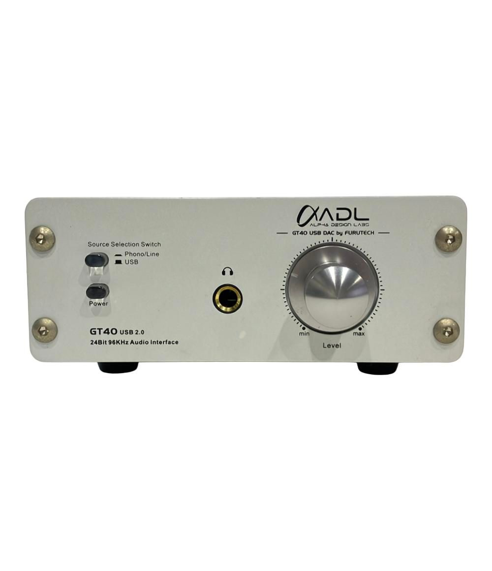 アルファデザイン オーディオインターフェース GT 40 ALPHA DESIGN
