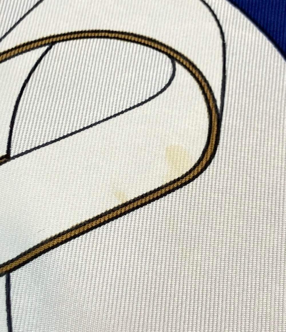 エルメス スカーフ シルク100% カレ90 Eperon dor レディース HERMES