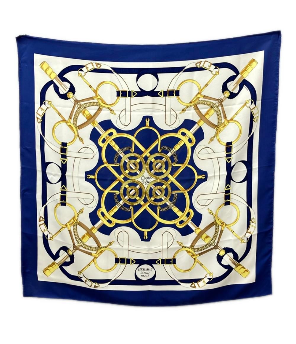 エルメス スカーフ シルク カレ90 Eperon dor レディース HERMES