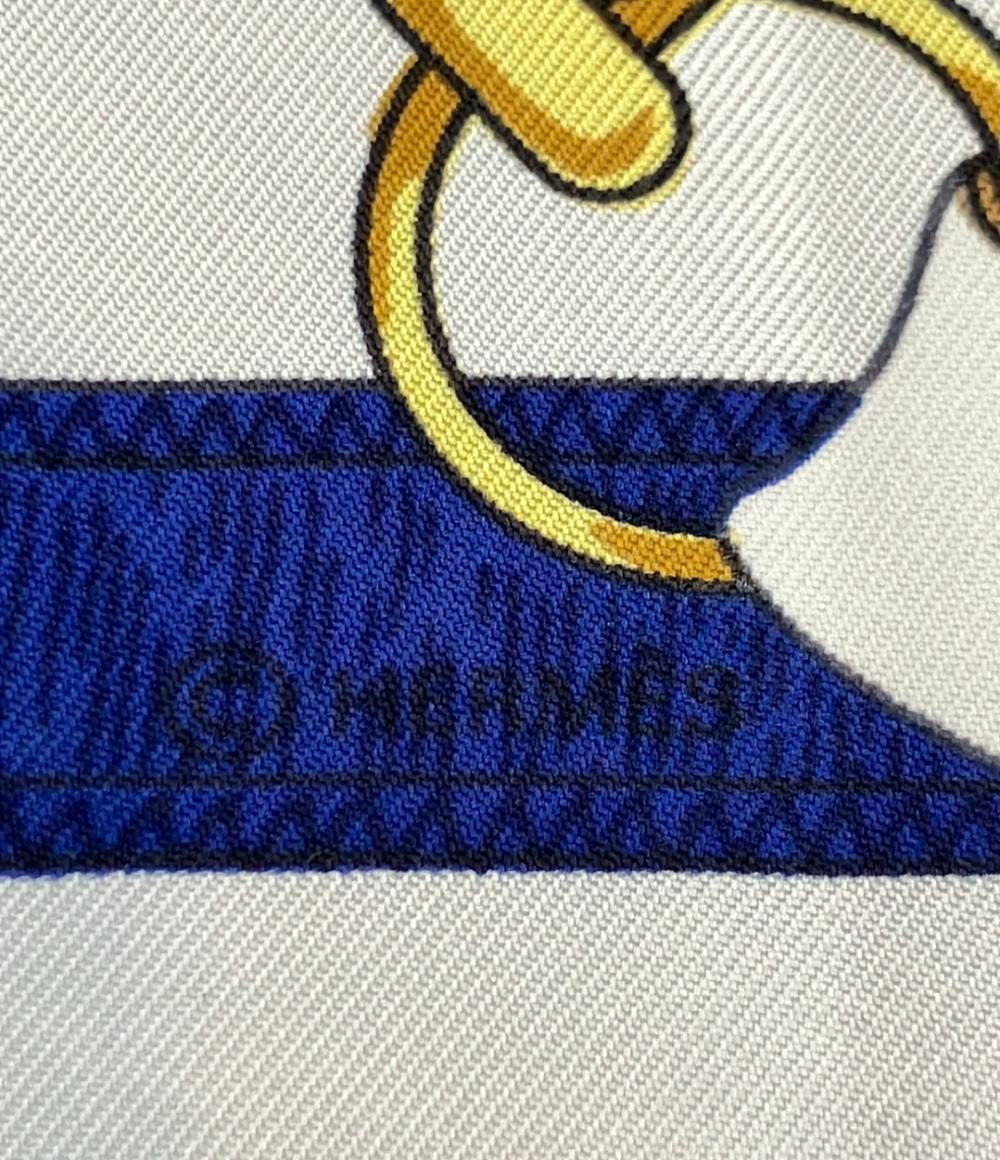 エルメス スカーフ シルク100% カレ90 Eperon dor レディース HERMES