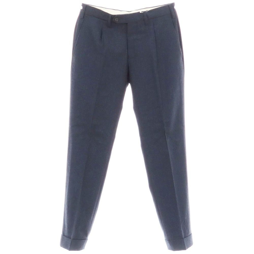 美品GERMANO ジェルマーノ　ウールスラックス　ネイビー48 楽天市場】【10％OFFクーポン対象・12/26-9時59分迄】GERMANO