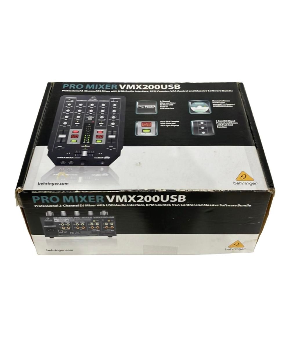 BEHRINGER DJミキサー VMX200USB VMX200-