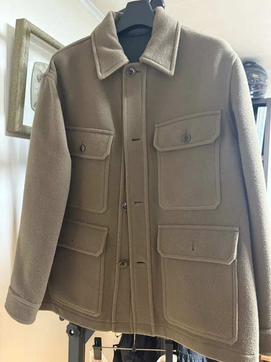 ルメール ハンティングジャケット DARK SQUIRREL 50サイズ