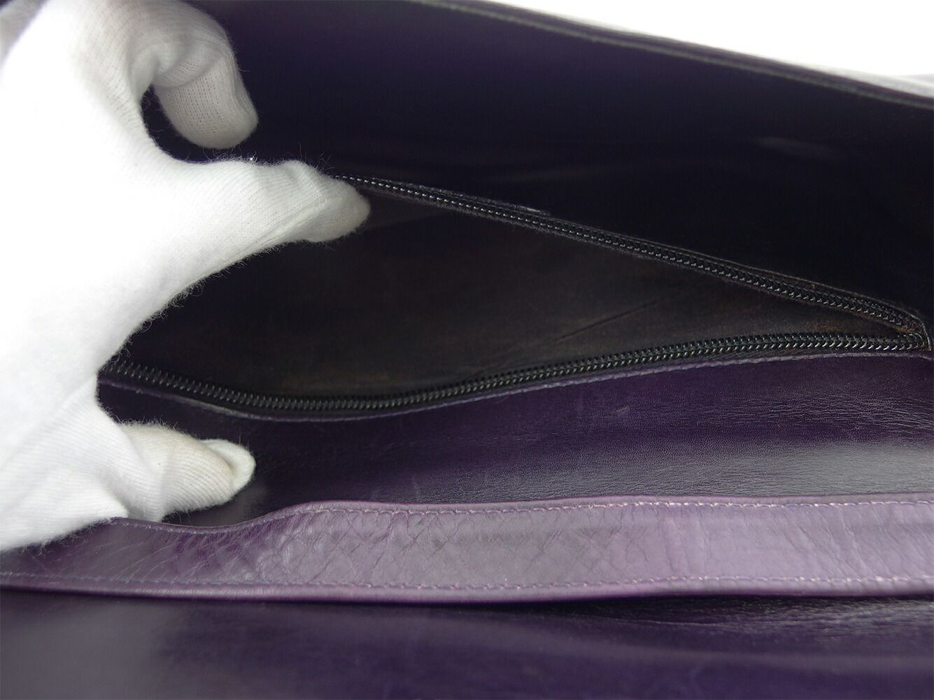 【BIGお買い物ラリー★30%OFFセール中】サルヴァトーレフェラガモ Salvatore Ferragamo ショルダーバッグバイカラー パープル ブラウン ゴールド レディース 中古 最大30％OFF☆新春セール】サルヴァトーレフェラガモ Salvatore