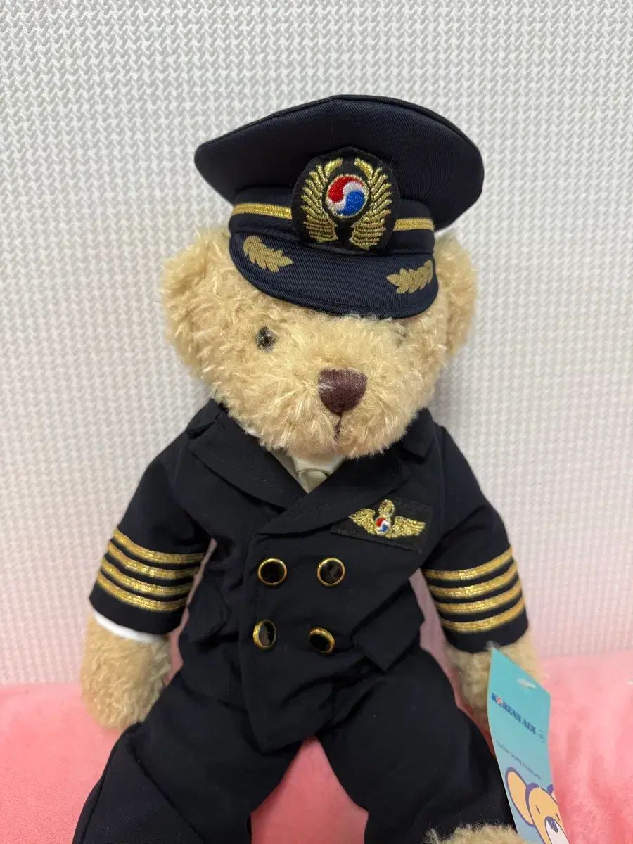 大韓航空パイロットINぬいぐるみ