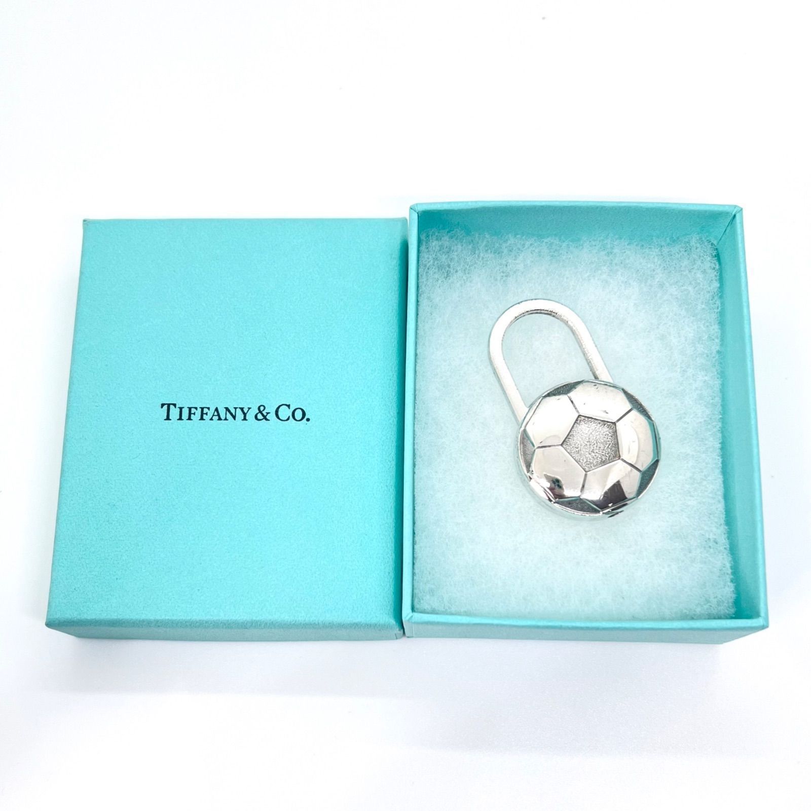 希少☆ Tiffany & Co. ティファニー キーリング サッカーボール 2002