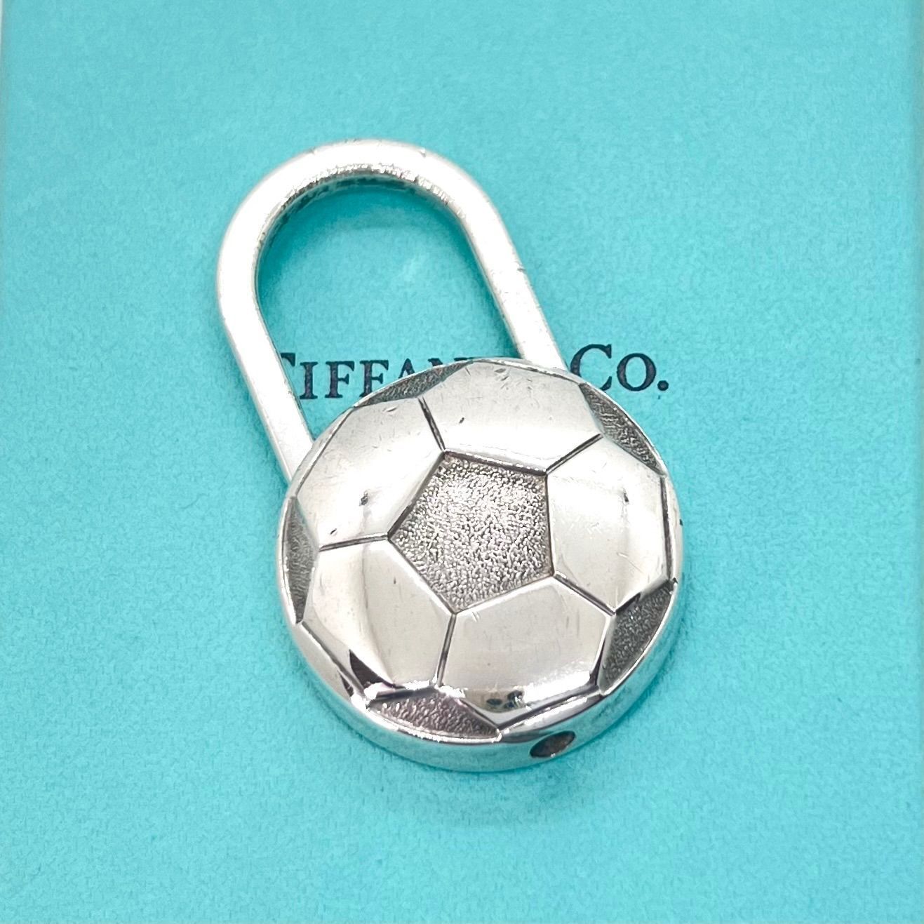 希少☆ Tiffany & Co. ティファニー キーリング サッカーボール 2002
