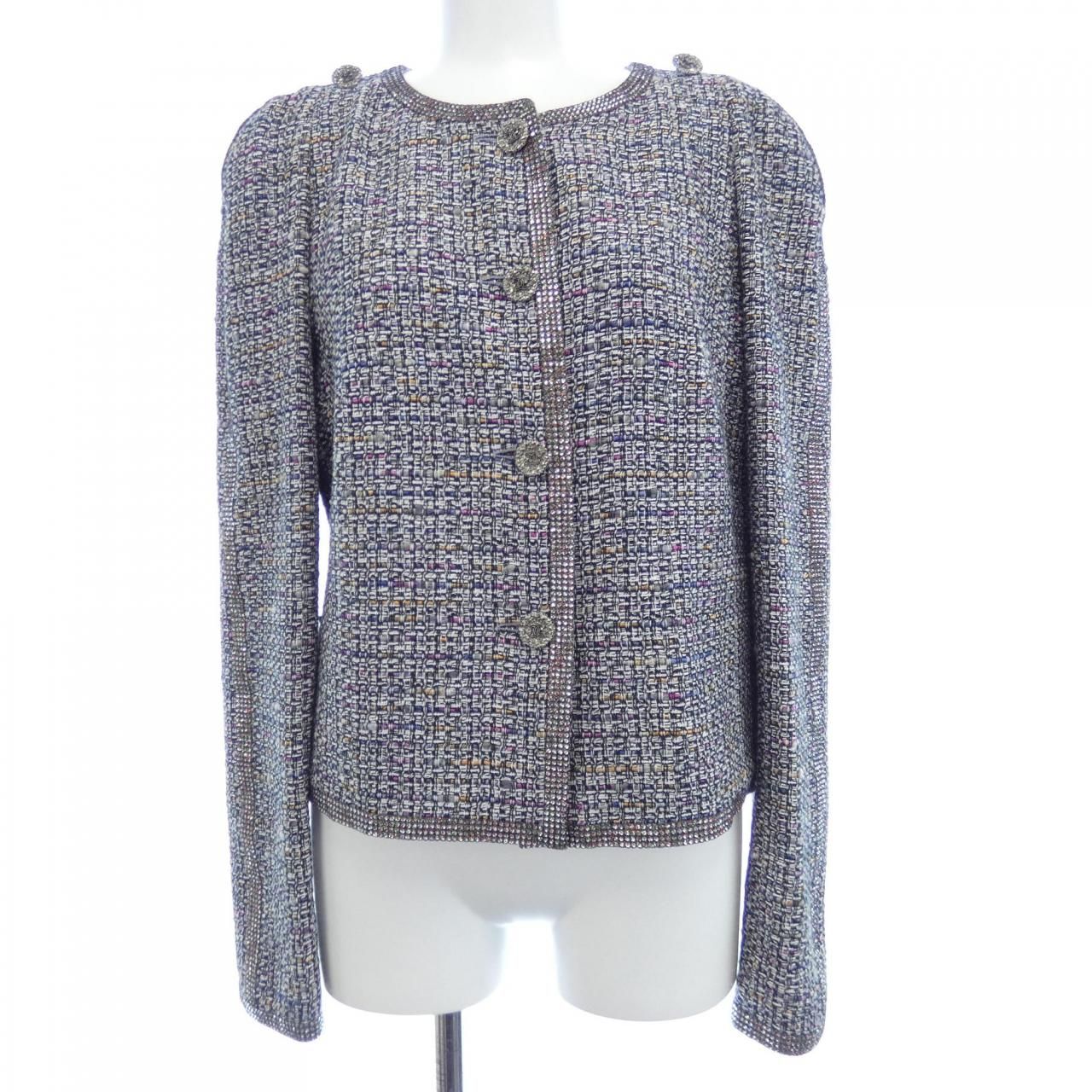 シャネル CHANEL P40905V29665 ノーカラージャケット - メルカリ