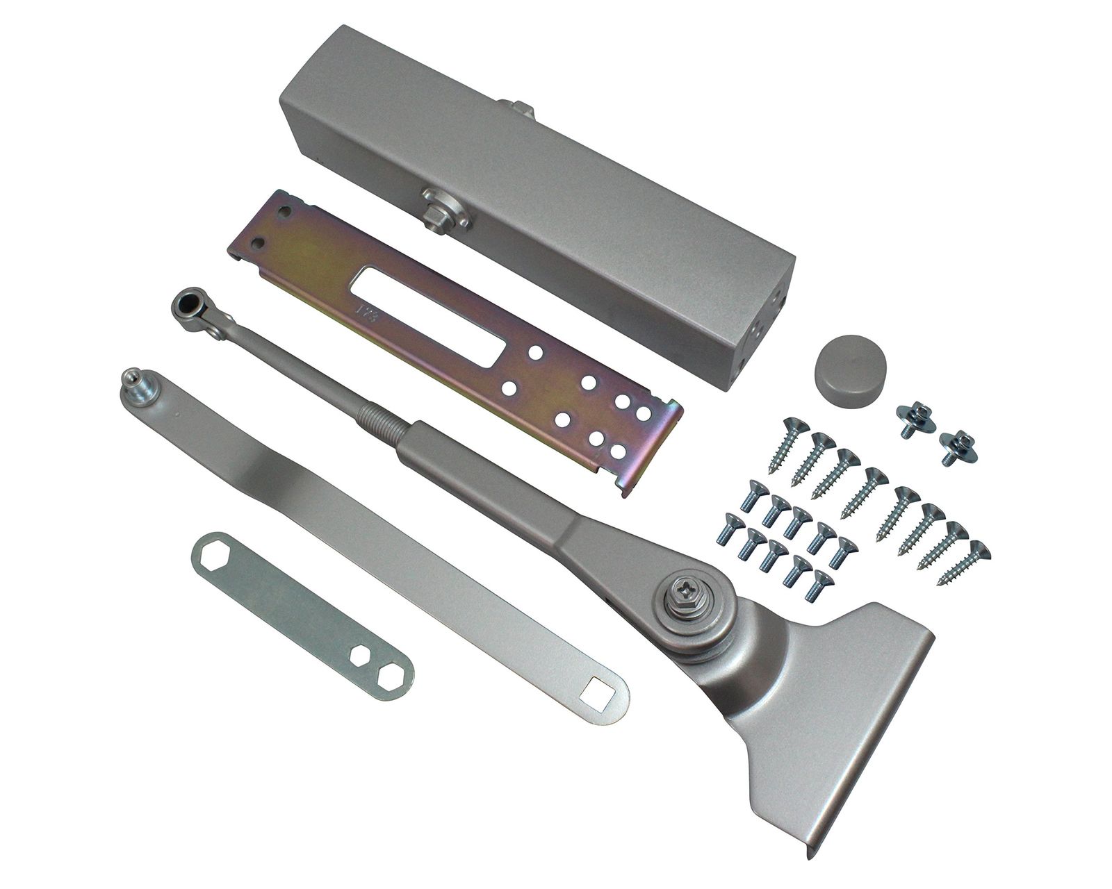 リョービ ドアクローザ 20シリーズ パラレル型 ストップ付 L型ブラケット S-21 PL