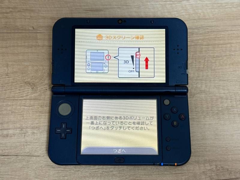 New 3DS LL 本体 任天堂 メタリックブルー