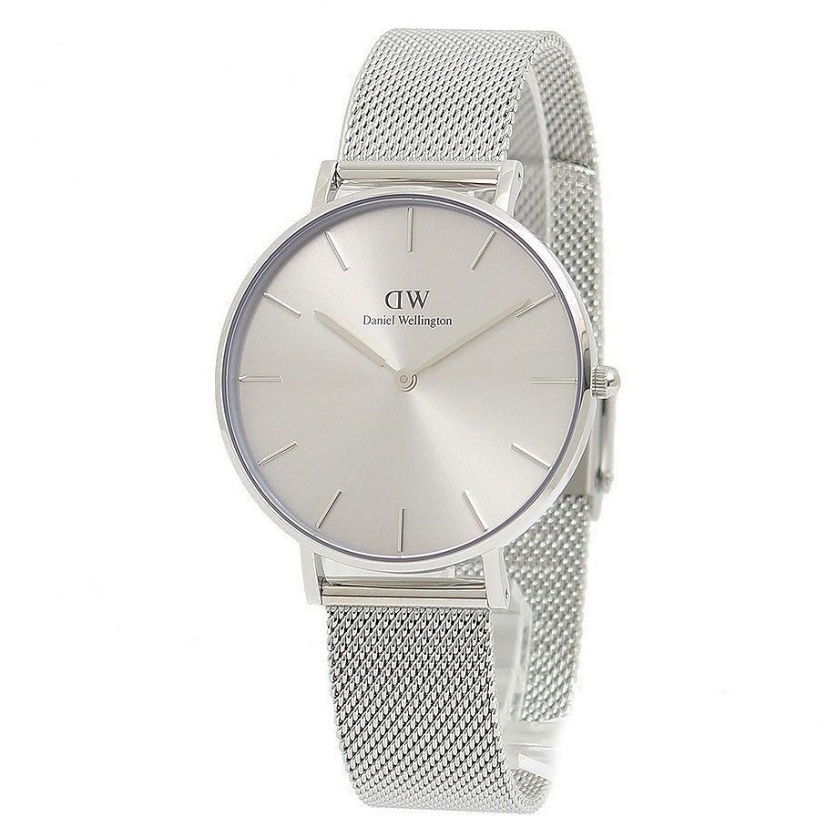ギフト対応可 ダニエルウェリントン DANIEL 腕時計 Petite Unitone Silver 36 mm ステンレス メッシュベルト ウォッチ レディース シルバー ブランド おしゃれ 記念 プレゼント