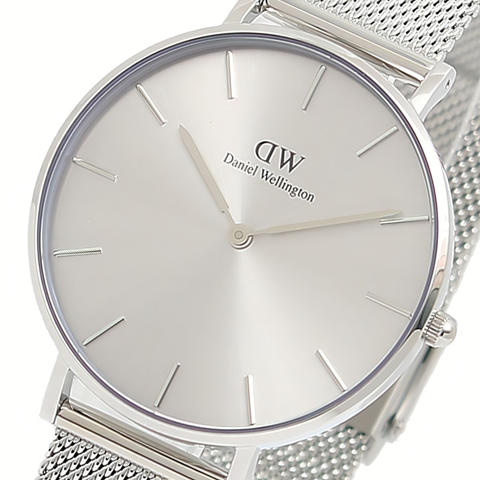 ギフト対応可 ダニエルウェリントン DANIEL 腕時計 Petite Unitone Silver 36 mm ステンレス メッシュベルト ウォッチ レディース シルバー ブランド おしゃれ 記念 プレゼント