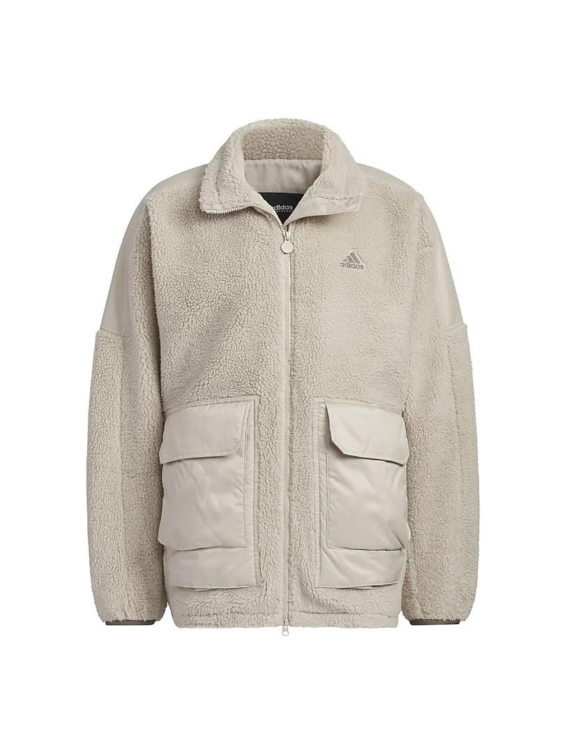 アディダス ワーディング オーバーサイズド ベスト オブ フルジップ ジャケット IEI 00 メンズ ワンダーベージュ IK 7342 J M