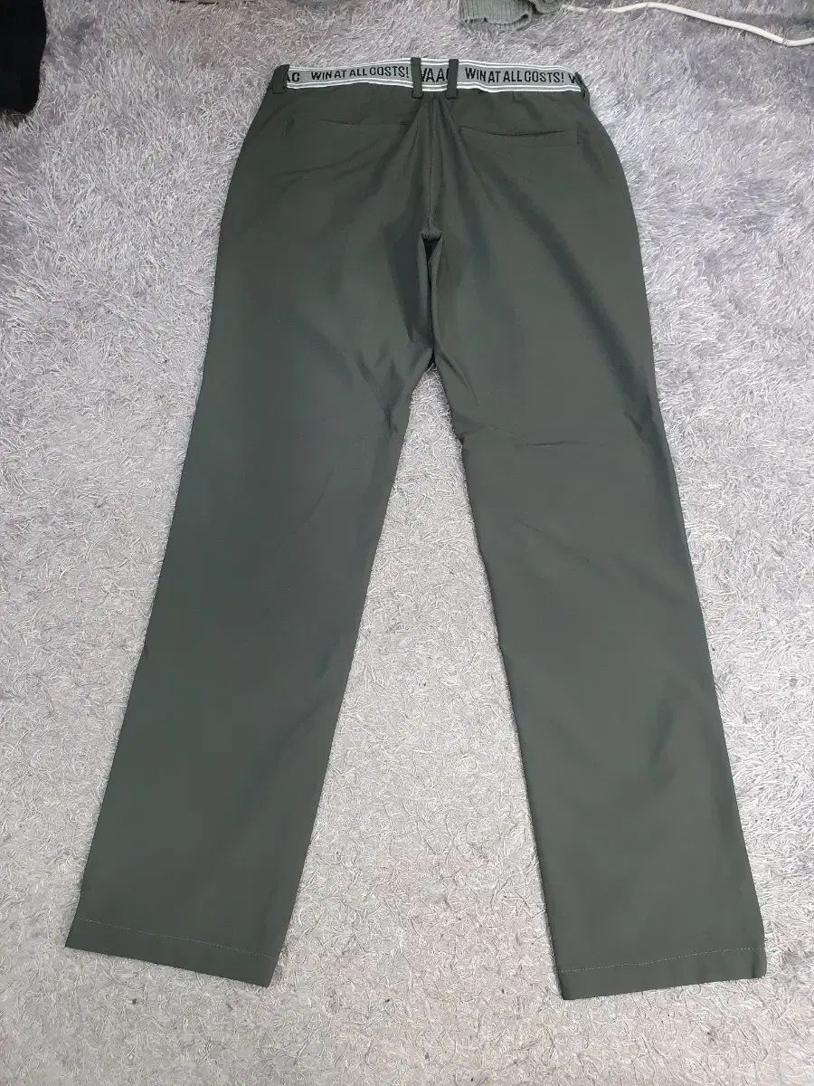 waac 왁 ゴルフ ズボン フィット 起毛 パンツ チャコール グレー 31 32