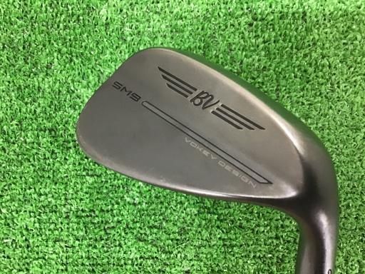 中古】 タイトリスト VOKEY SPIN MILLED SM9 ジェットブラック 52°/12