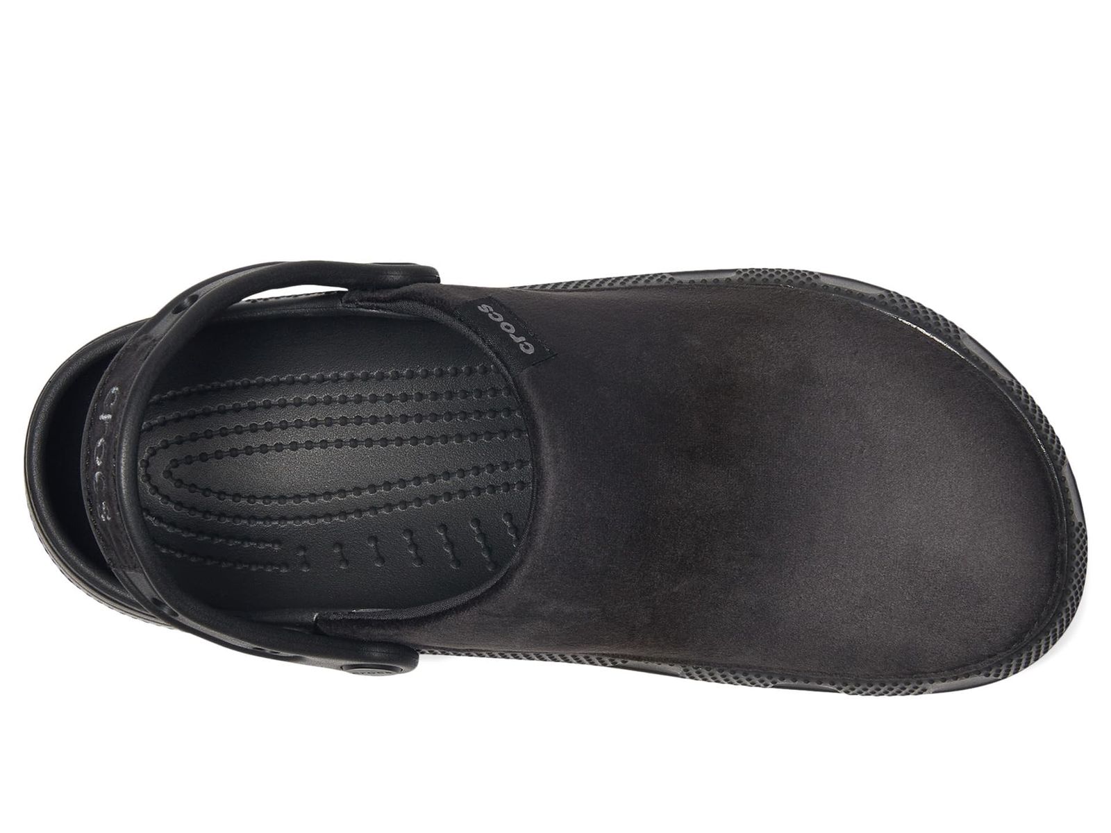 Crocs クロックス 男女兼用 大人用 クラシック クラフト キャンバス クロッグ ブラックベルベット 9 Women 7 Men Free Size