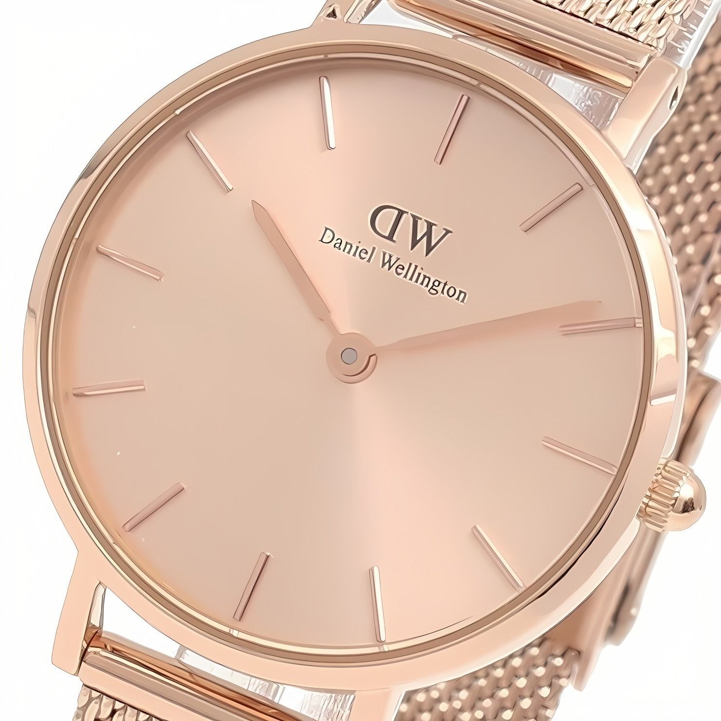 ギフト対応可 ダニエルウェリントン DANIEL 腕時計 Petite Unitone Rose G 28 ローズゴールド メッシュベルト レディース ウォッチ ブランド おしゃれ プレゼント