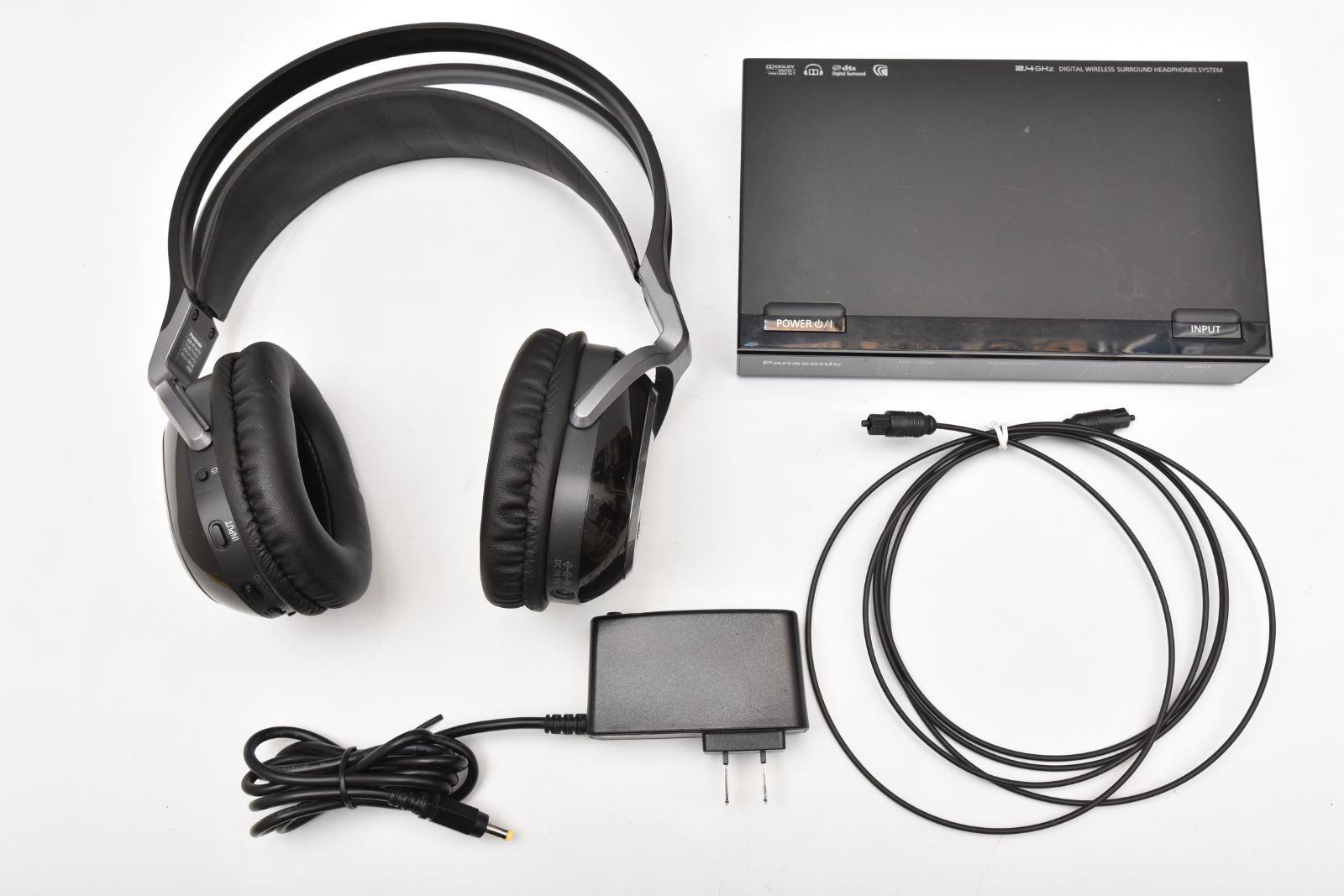 Panasonic デジタルワイヤレスサラウンドヘッドホンシステム ブラック RP WF 7 K