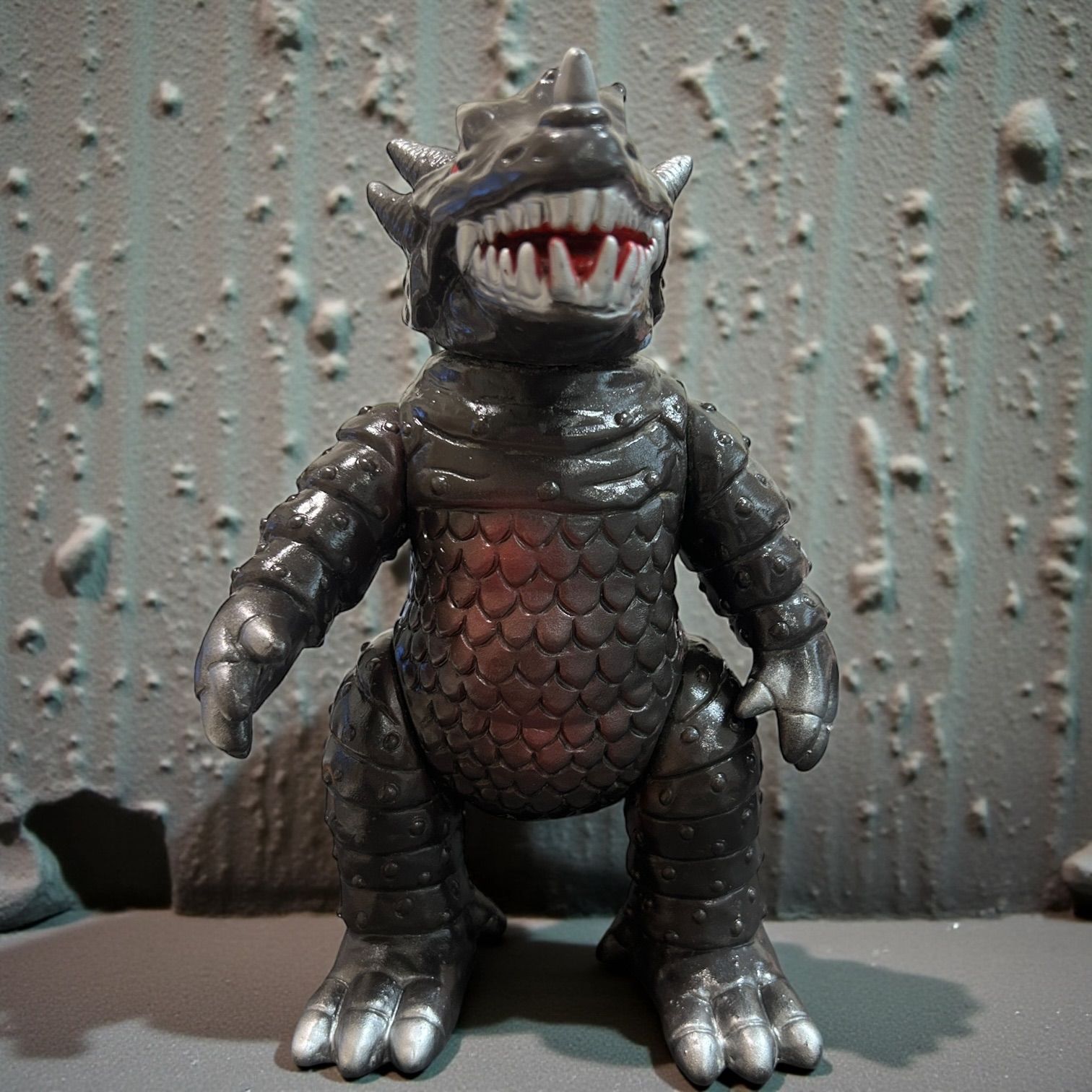 レア マスダヤ スペクトルマン 赤目 ゼノン ゼロン ソフビ フィギュア