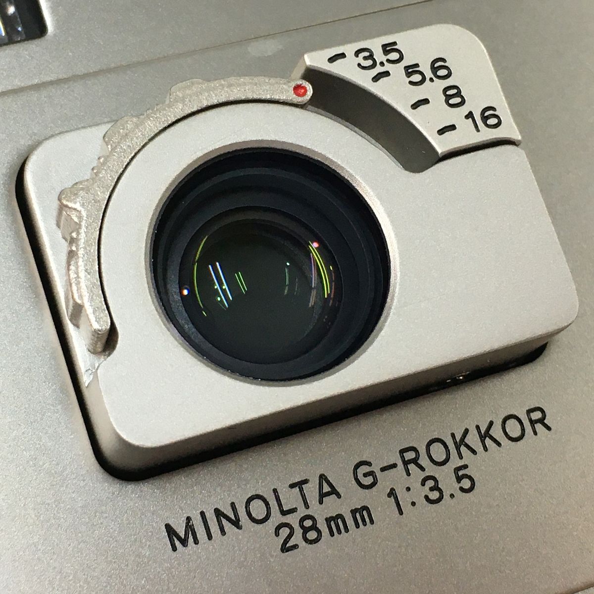 MINOLTA TC-1 G-ROKKOR 28mm F3.5 ミノルタ コンパクト フィルムカメラ