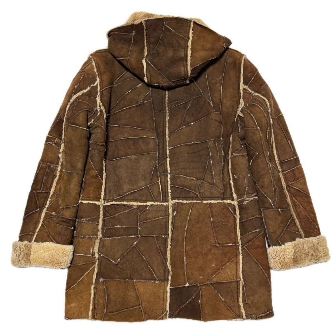 tornado mart レザー ムートン ジャケット アウター v系 平成 襟元