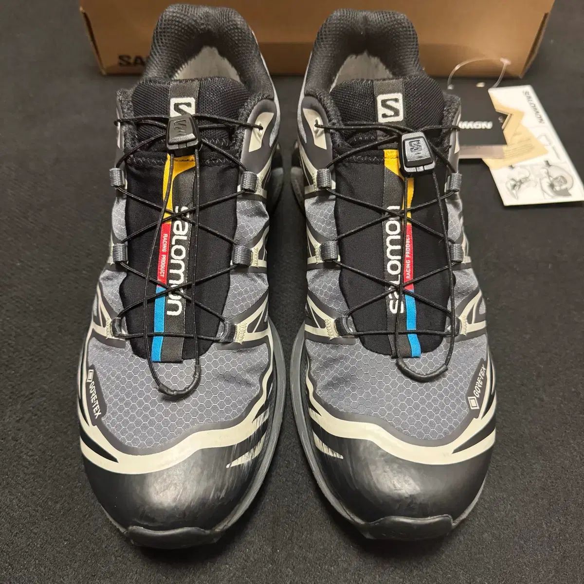 275 サロモン XT-6 ゴアテックス ブラック エボニー