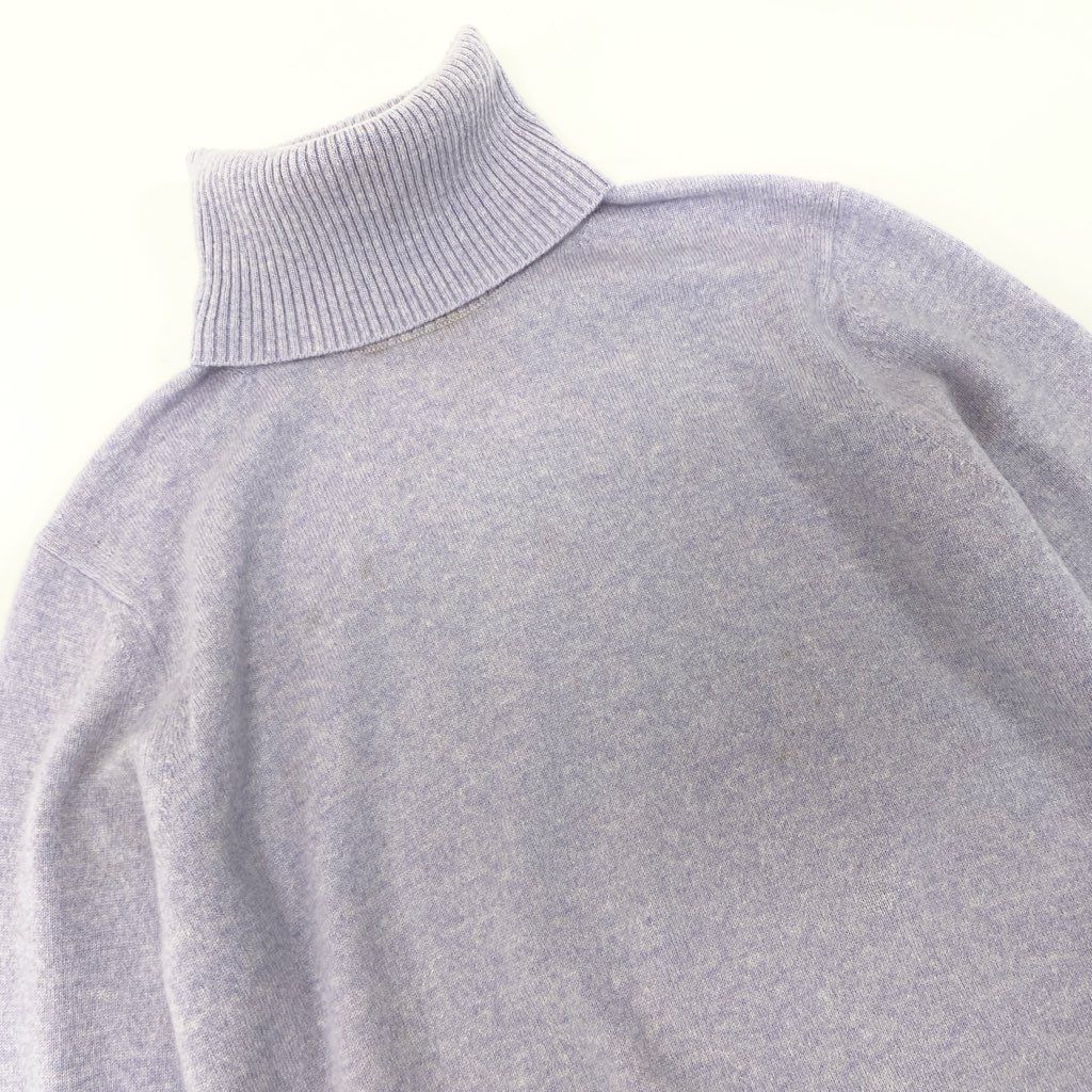 美品✴︎DRAWER 14G カシミヤ100% グレー ドゥロワー タートル Drawerドゥロワー 14Gタートルネックニット カシミヤ100% グレー